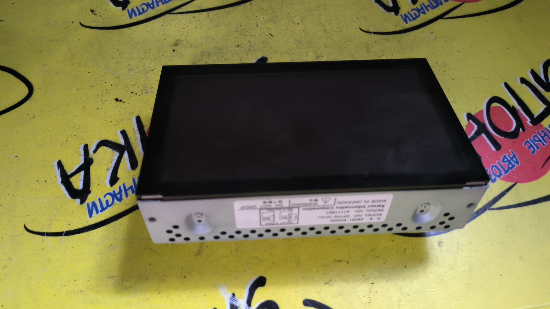 МОНИТОР/NIS/LAFESTA/NOTE/TIIDA/WINGROAD/PRESAGE/B30/C11/E11/U31/Y12/DP7W1010J