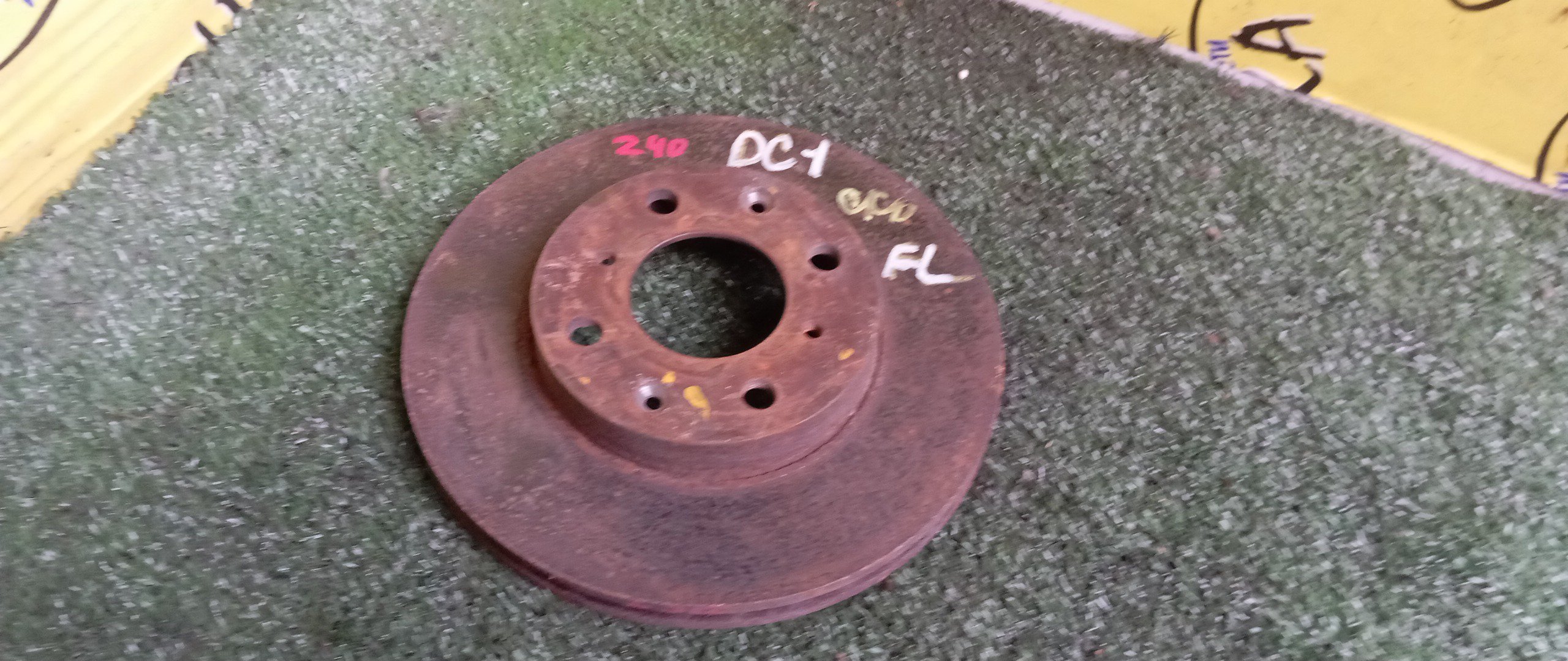 ТОРМОЗНОЙ ДИСК/HON/INTEGRA/DC1/240ММ/F