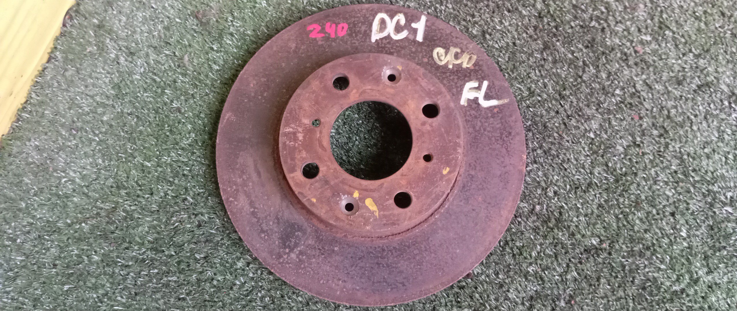 ТОРМОЗНОЙ ДИСК/HON/INTEGRA/DC1/240ММ/F