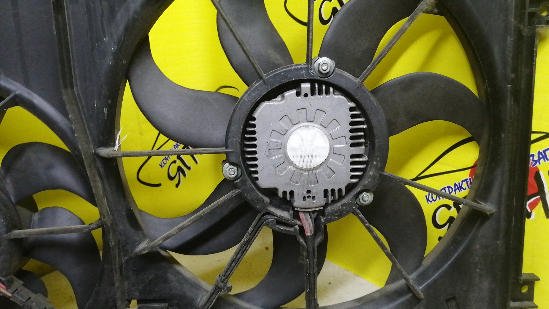 ДИФФУЗОР РАДИАТОРА/VW/TOURAN/1T1/ДВОЙНОЙ