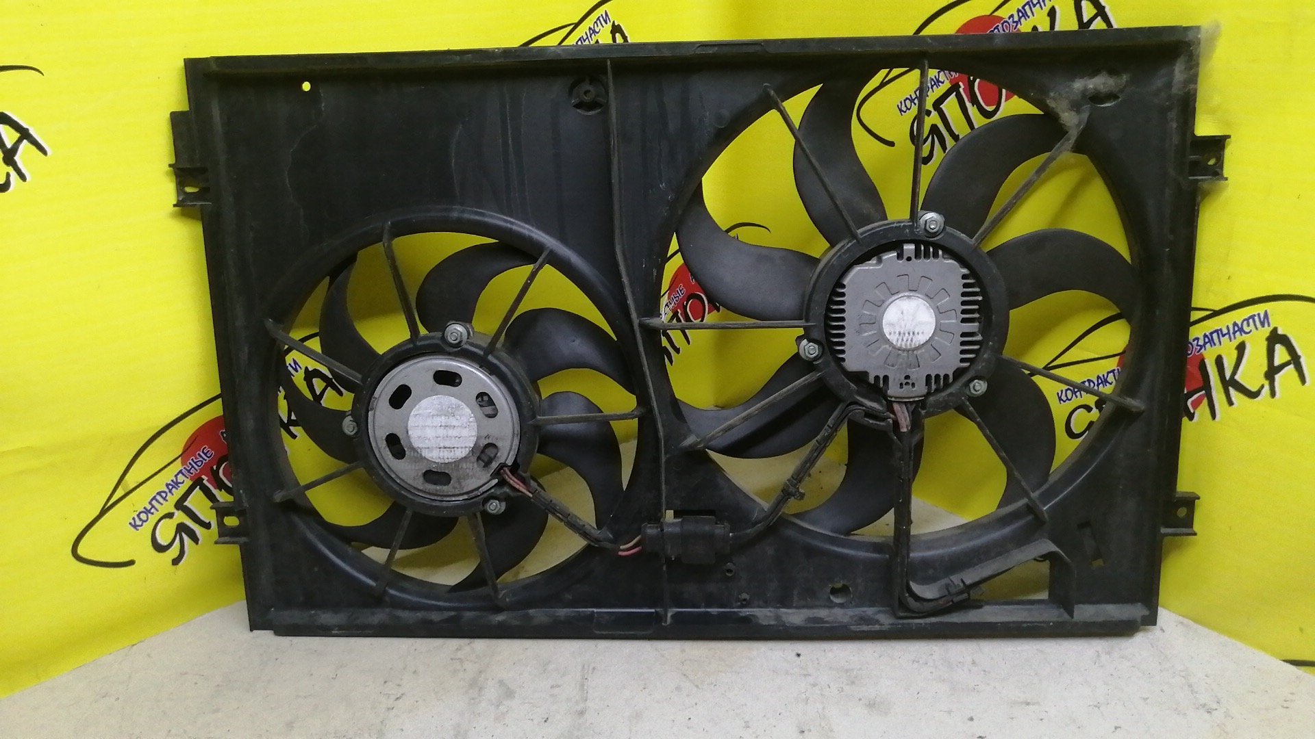 ДИФФУЗОР РАДИАТОРА/VW/TOURAN/1T1/ДВОЙНОЙ