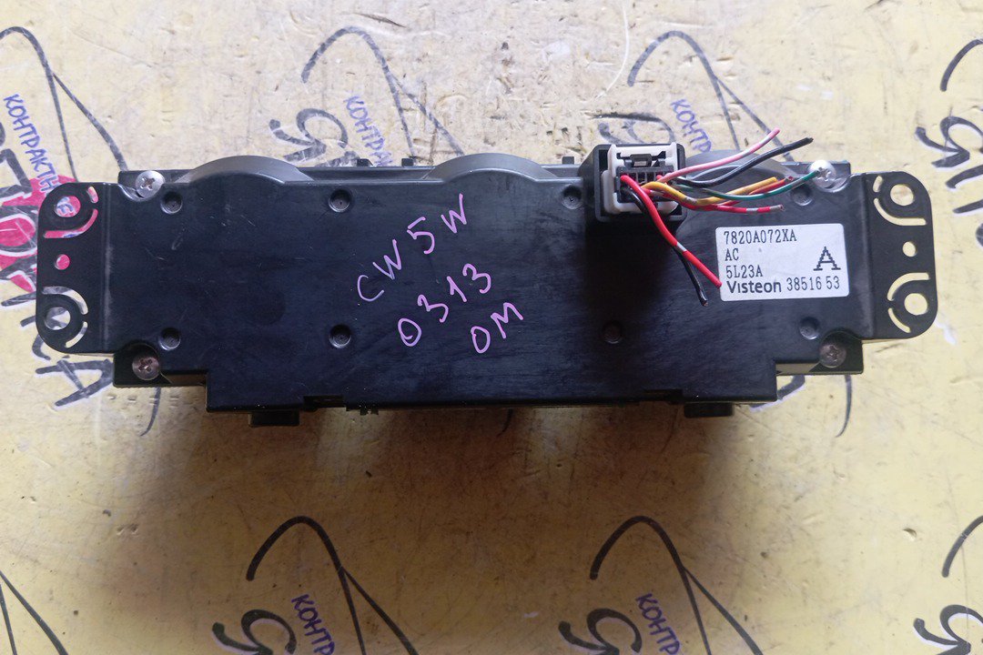 БЛОК КЛИМАТ-КОНТРОЛЯ/MMC/GALANT FORTIS/OUTLANDER/RVR/CV1W/CV2W/CV4W/CV5W/CW4W/CW5W/CW6W/CX3A/CX4A/CX6A/CY3A/CY4A/CY6A/GA3W/GA4W