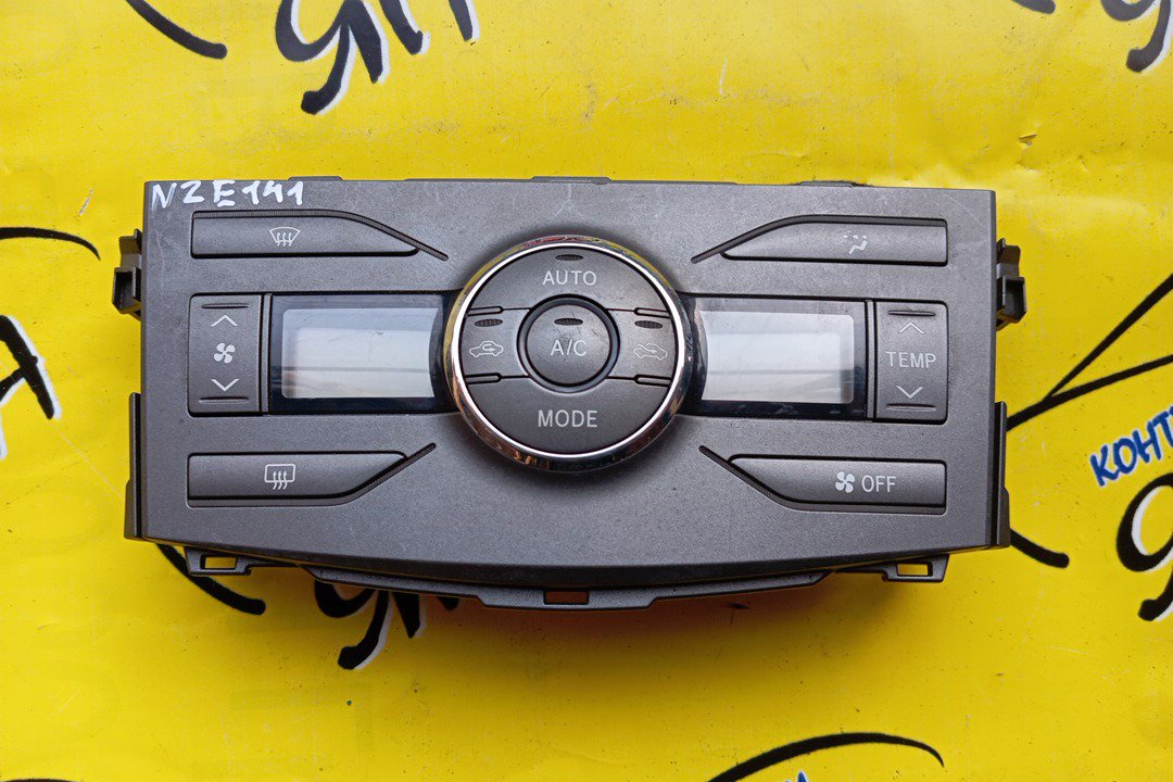 БЛОК КЛИМАТ-КОНТРОЛЯ/TOY/COROLLA AXIO/COROLLA FIELDER/NZE141/NZE141G/NZE144/NZE144G/ZRE142/ZRE142G/ZRE144/ZRE144G/ЭЛЕКТРО/С ДИСПЛЕЕМ