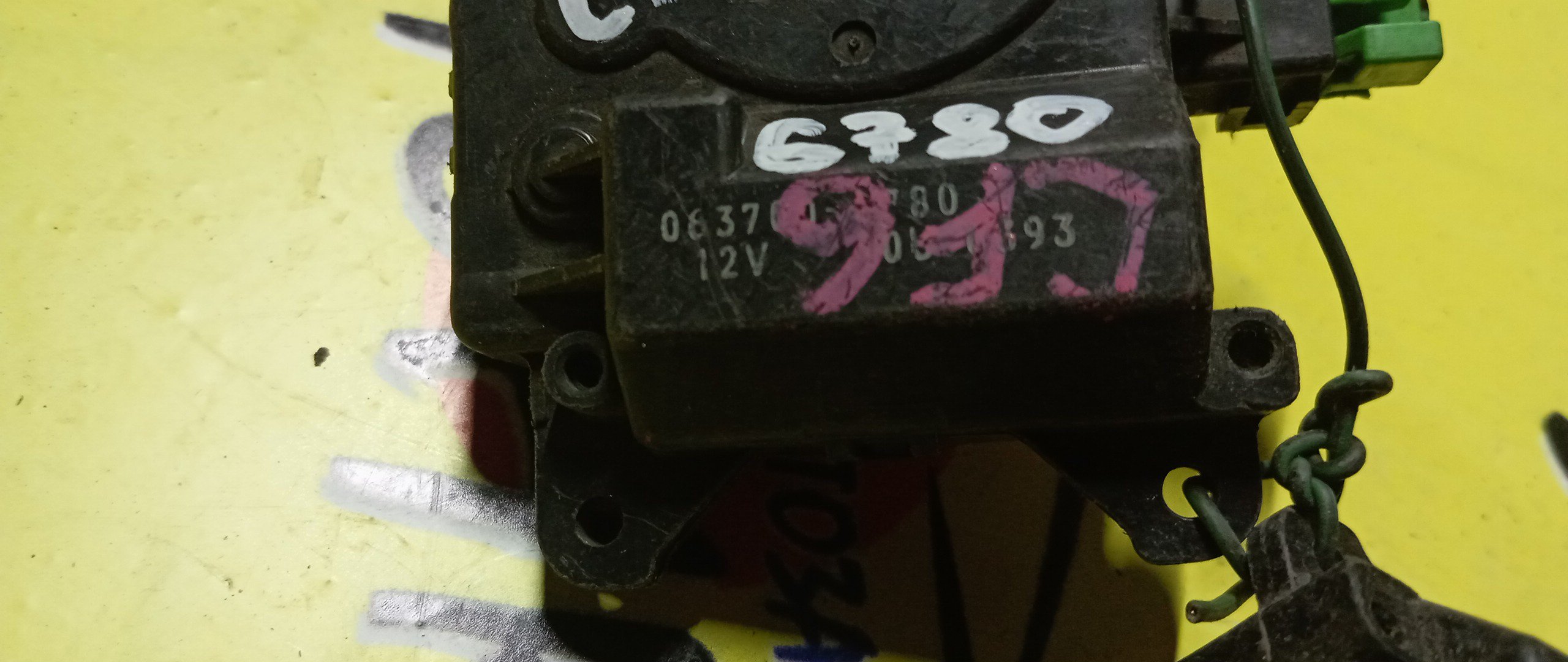 СЕРВОПРИВОД ЗАСЛОНОК ПЕЧКИ/HON/ACCORD/CF4/063700-6780