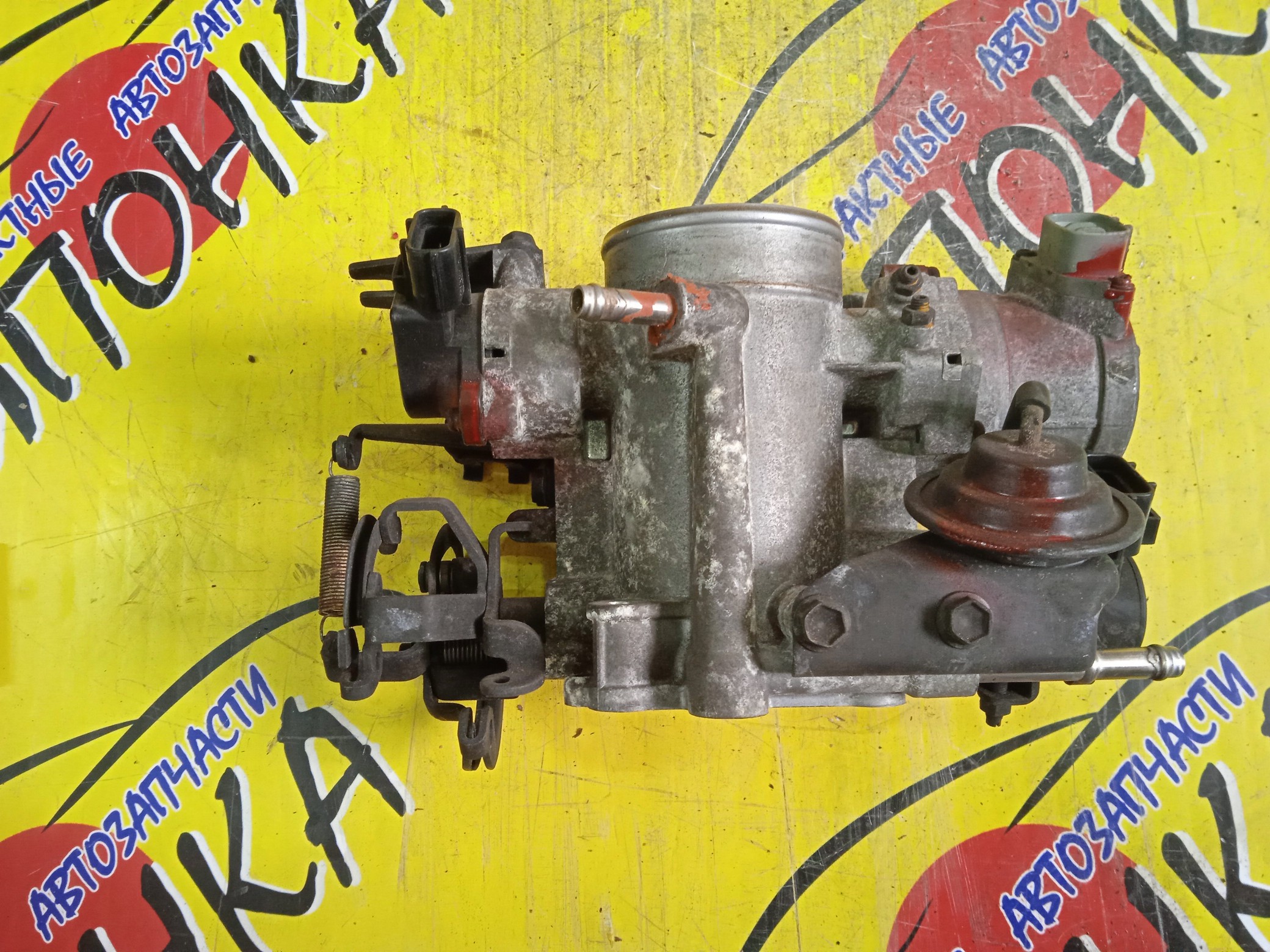 ЗАСЛОНКА ДРОССЕЛЬНАЯ/TOY/1VZFE/3VZFE/4VZFE/WINDOM/VCV10/VCV11/3  ДАТЧИКА 4*4*6 КОНТ