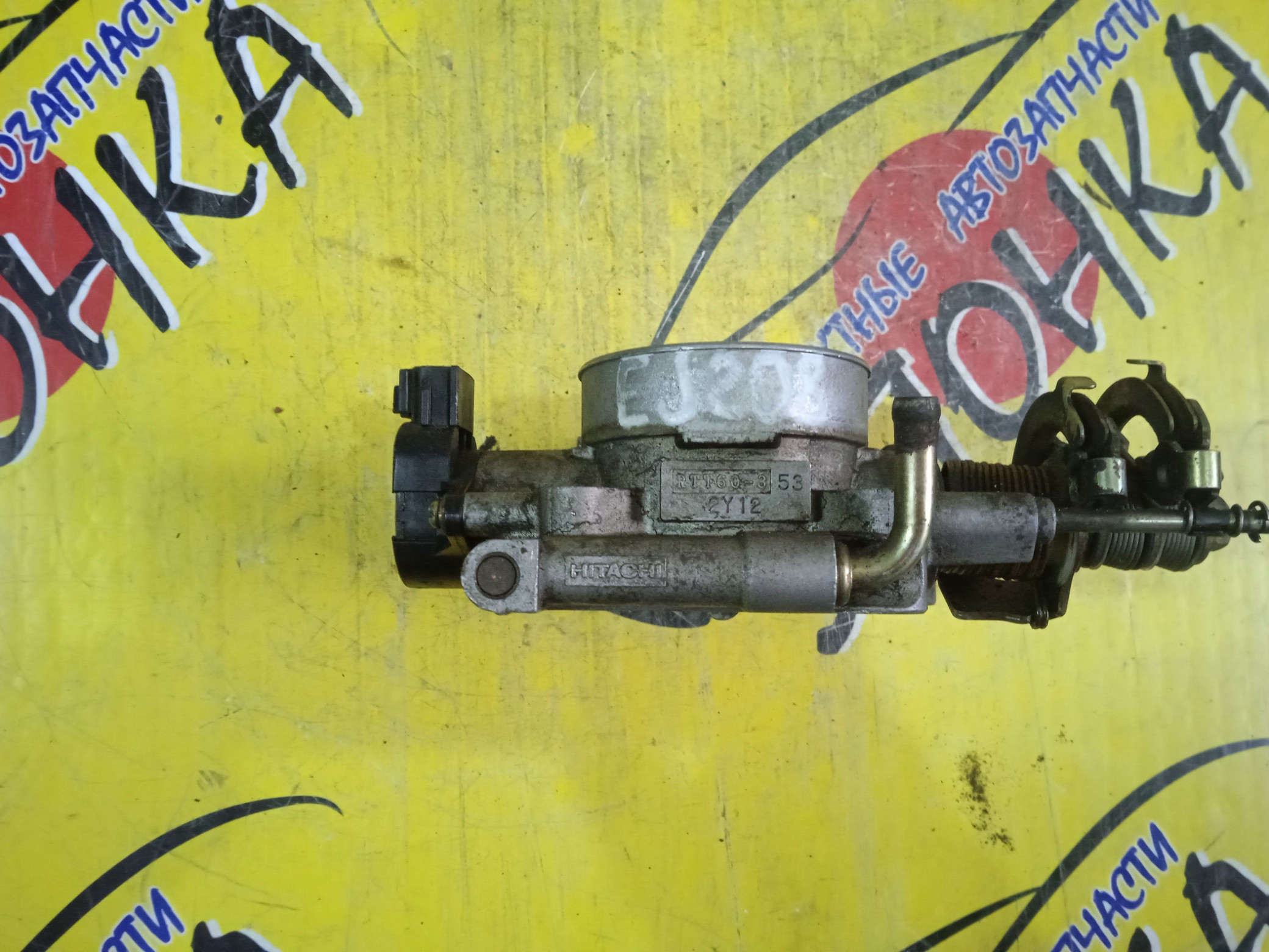 ЗАСЛОНКА ДРОССЕЛЬНАЯ/SUB/EJ205D/EJ206/EJ207/EJ208/IMPREZA/LEGACY/BE5/BH5/GDA/GGA/GGB/МЕХАНИЧ./3*3*3 КОНТ/2ТРУБ