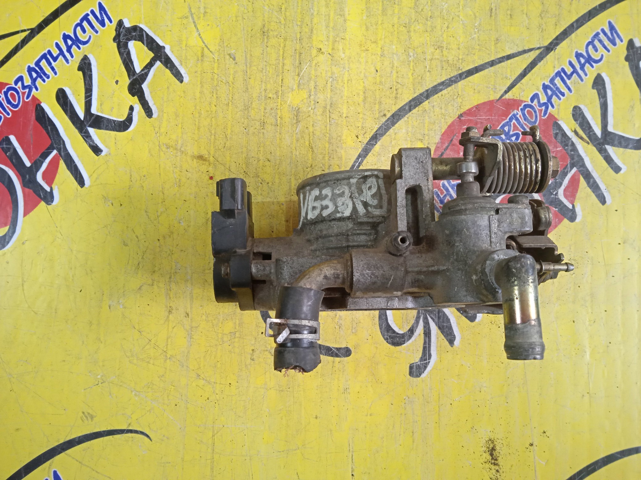 ЗАСЛОНКА ДРОССЕЛЬНАЯ/NIS/VG30/VG30T/FAIRLADY/HZ31/ДПДЗ 3*3 КОНТ./ОДНО СОПЛО