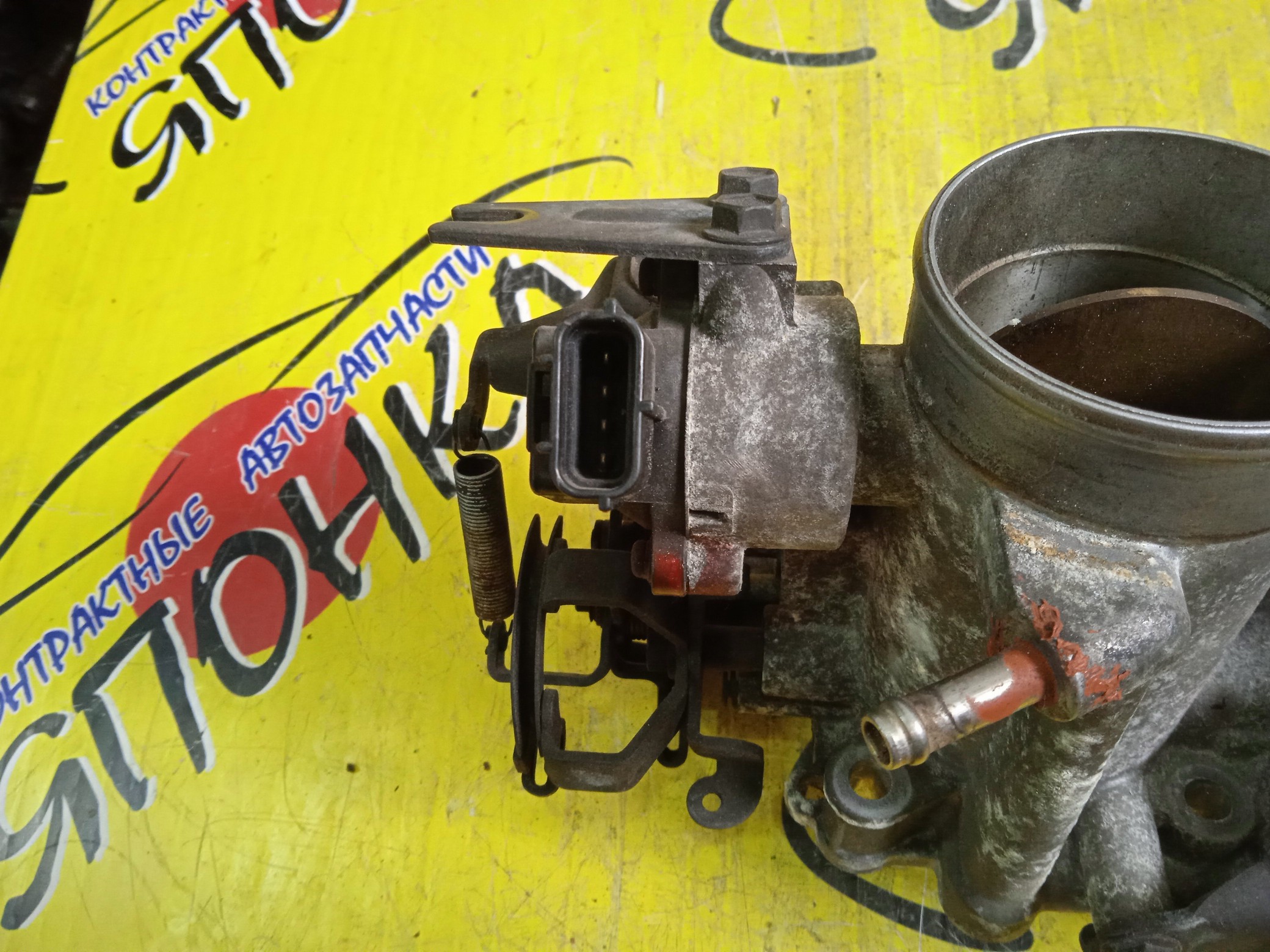 ЗАСЛОНКА ДРОССЕЛЬНАЯ/TOY/1VZFE/3VZFE/4VZFE/WINDOM/VCV10/VCV11/3  ДАТЧИКА 4*4*6 КОНТ