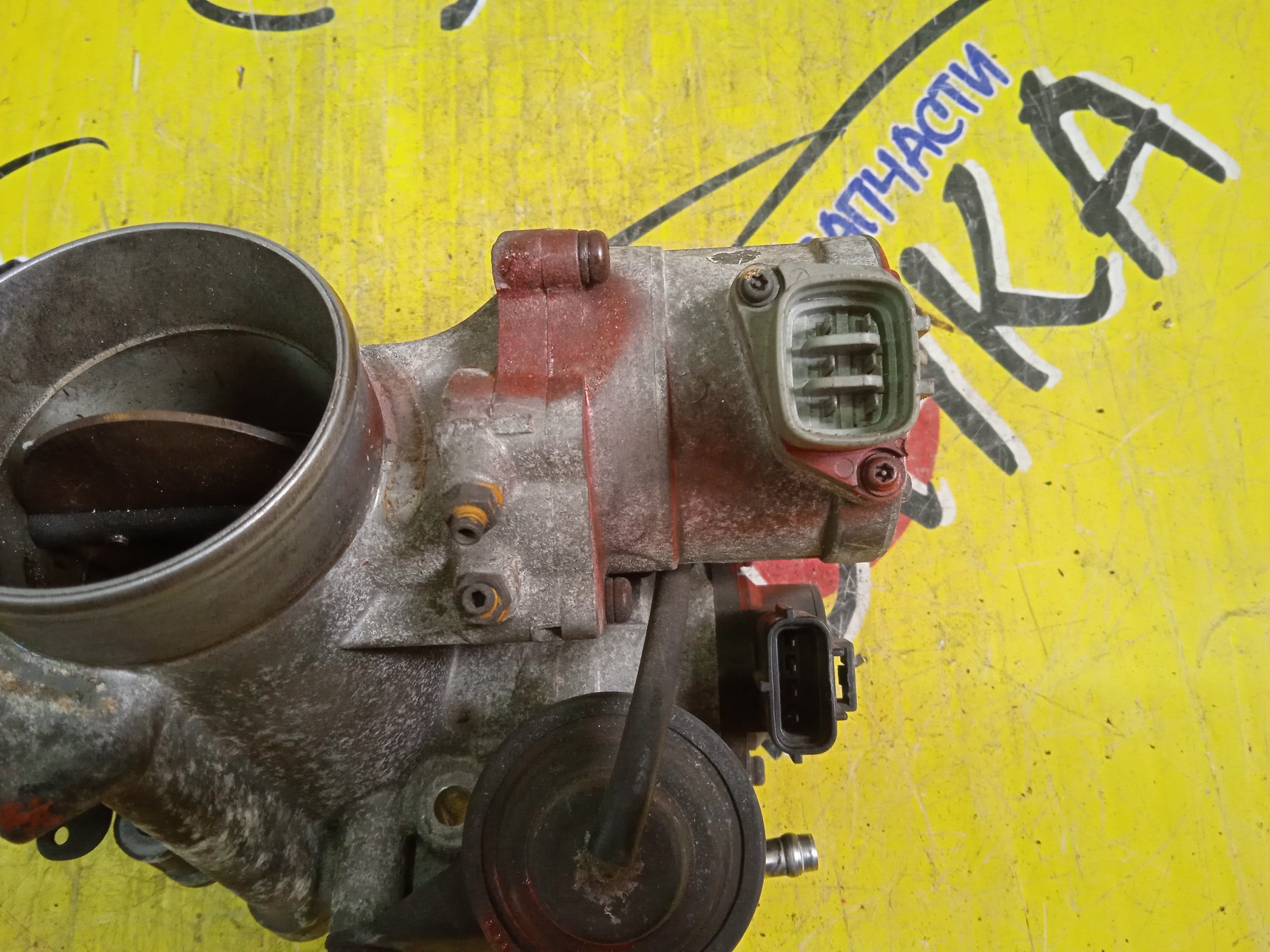 ЗАСЛОНКА ДРОССЕЛЬНАЯ/TOY/1VZFE/3VZFE/4VZFE/WINDOM/VCV10/VCV11/3  ДАТЧИКА 4*4*6 КОНТ