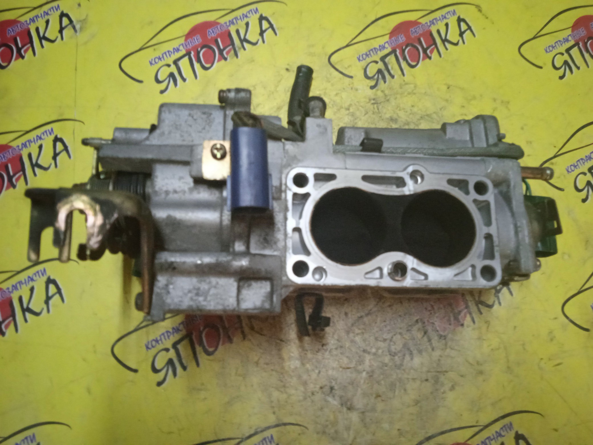 ЗАСЛОНКА ДРОССЕЛЬНАЯ/NIS/VQ30 DD/GLORIA/HY33/МЕХАНИЧ./ДВОЙНОЕ СОПЛО