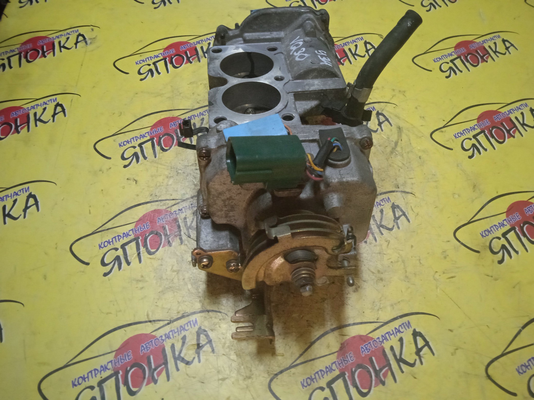 ЗАСЛОНКА ДРОССЕЛЬНАЯ/NIS/VQ30 DD/GLORIA/HY33/МЕХАНИЧ./ДВОЙНОЕ СОПЛО