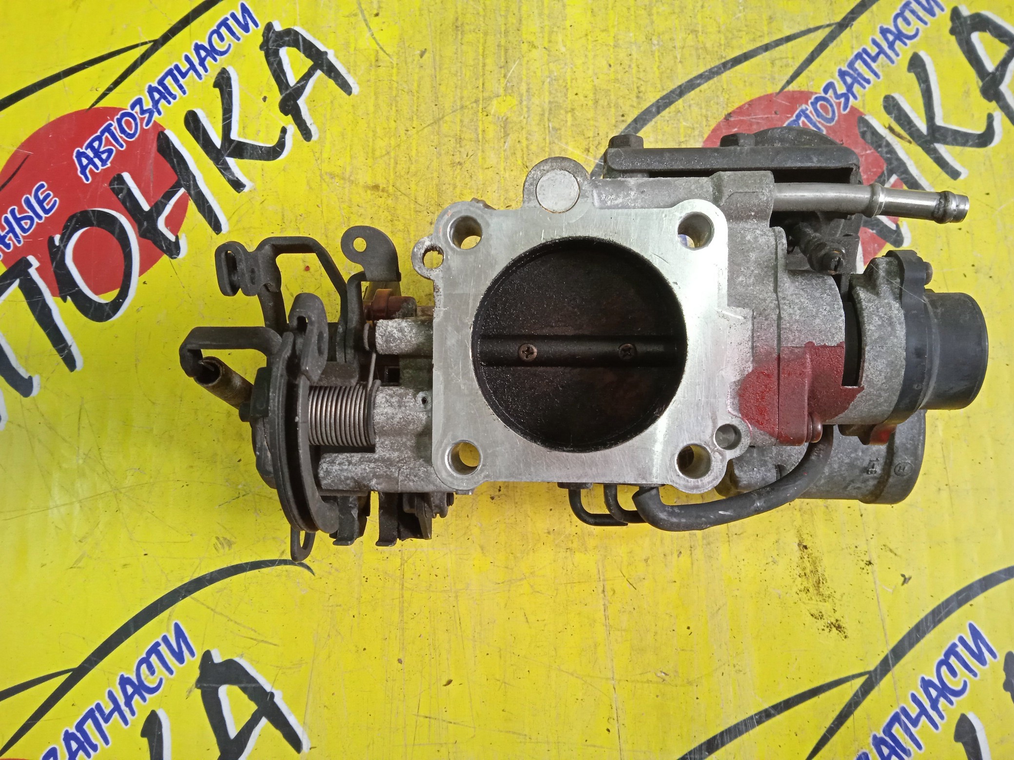 ЗАСЛОНКА ДРОССЕЛЬНАЯ/TOY/1VZFE/3VZFE/4VZFE/WINDOM/VCV10/VCV11/3  ДАТЧИКА 4*4*6 КОНТ