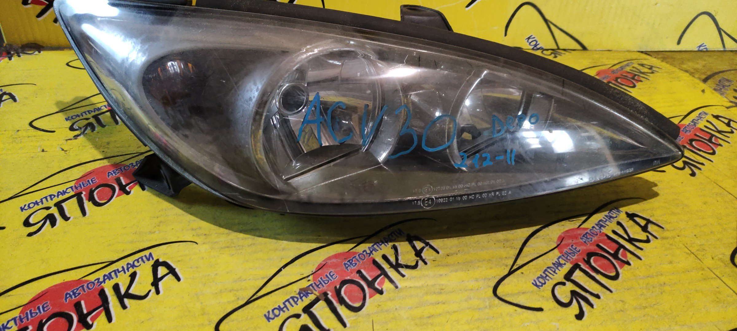 ФАРА/TOY/CAMRY/ACV30/DEPO/R/УЦЕНКА