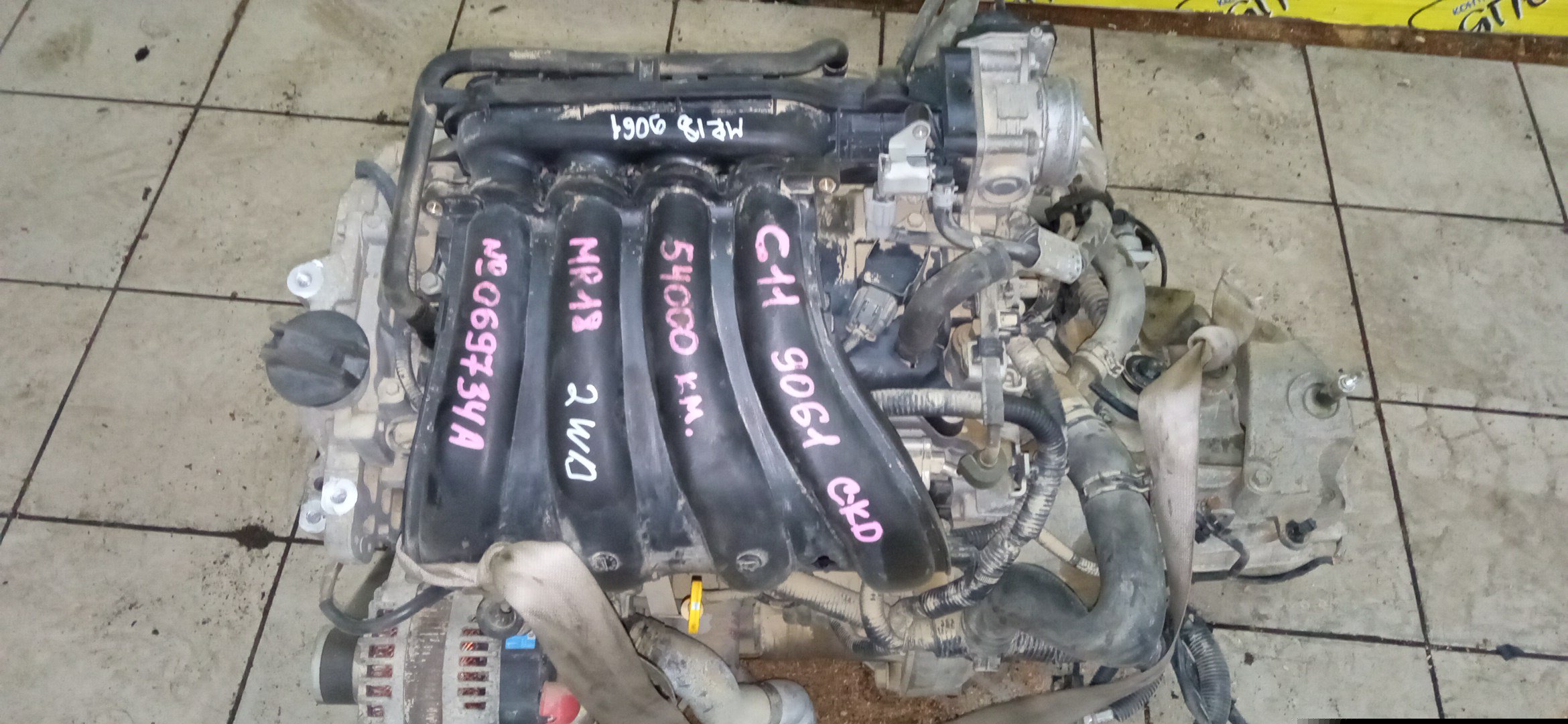 ДВС/NIS/MR18/MAZDA/AD/FAMILIA VAN/TIIDA/TIIDA LATIO/WINGROAD/BVJY12/C11X/JC11/JY12/SJC11/VJY12/10102CV1R0/10102CV1A0/101021JY0A