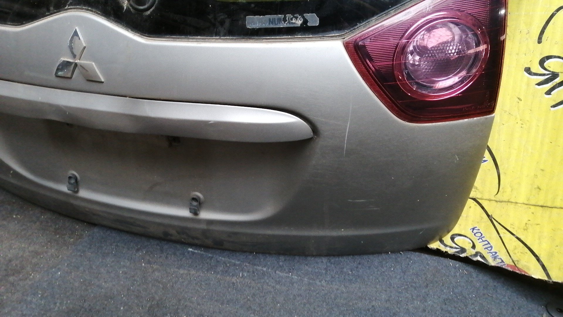 ДВЕРЬ ЗАДНЯЯ/MMC/COLT PLUS/Z24W/Z27W/Z27WG/Z23A/Z23W/MN170739/СПОЙЛЕР