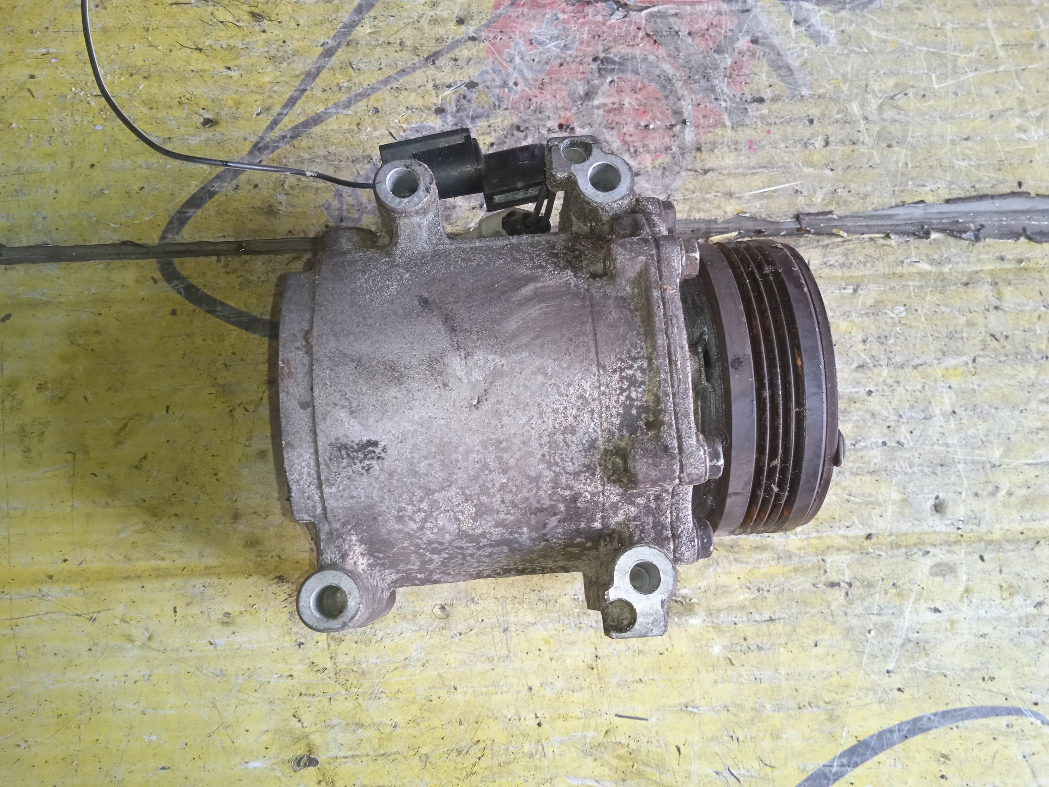 КОМПРЕССОР КОНДИЦИОНЕРА/MMC/4A30-T/EK-ACTIVE/EK-SPORT/EK-WAGON/MINICA/PAJERO MINI/TOPPO BJ/TOPPO BJ WIDE/H41A/H42A/H42V/H43A/H46A/H47A/H47V/H48A/H53A/H58A/H81W/MR500004