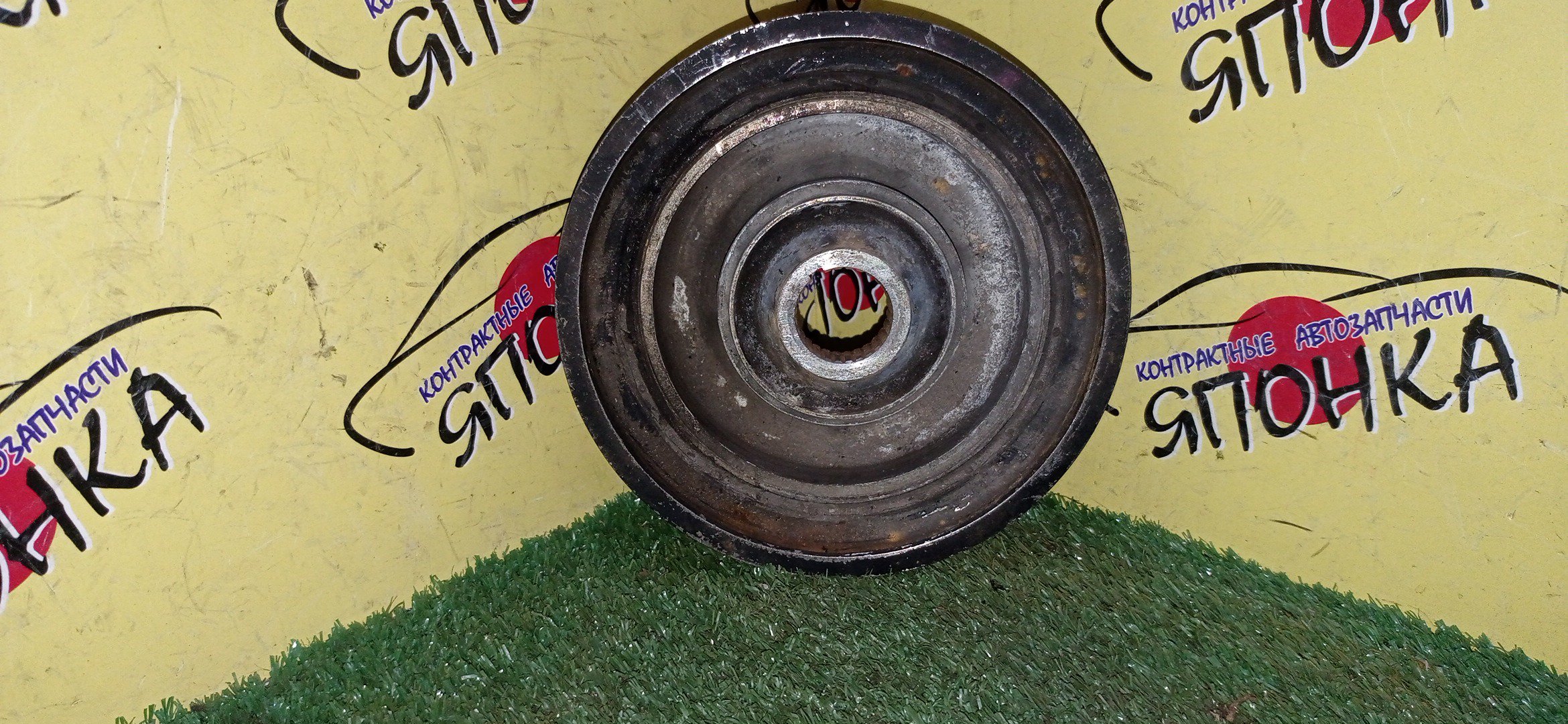 ШКИВ КОЛЕНВАЛА/HON/B18B/B20B/3 РЕМНЯ/4*4*4 РУЧ.