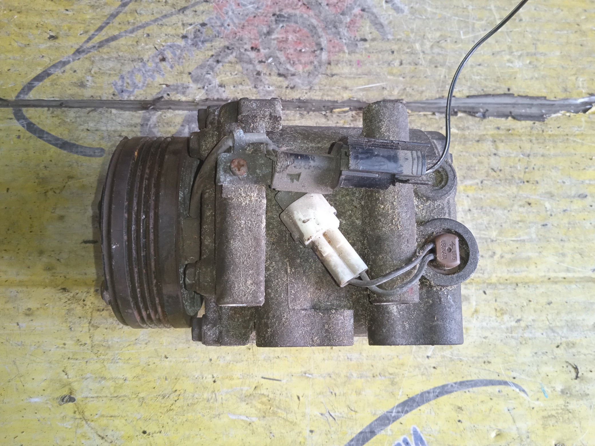 КОМПРЕССОР КОНДИЦИОНЕРА/MMC/4A30-T/EK-ACTIVE/EK-SPORT/EK-WAGON/MINICA/PAJERO MINI/TOPPO BJ/TOPPO BJ WIDE/H41A/H42A/H42V/H43A/H46A/H47A/H47V/H48A/H53A/H58A/H81W/MR500004