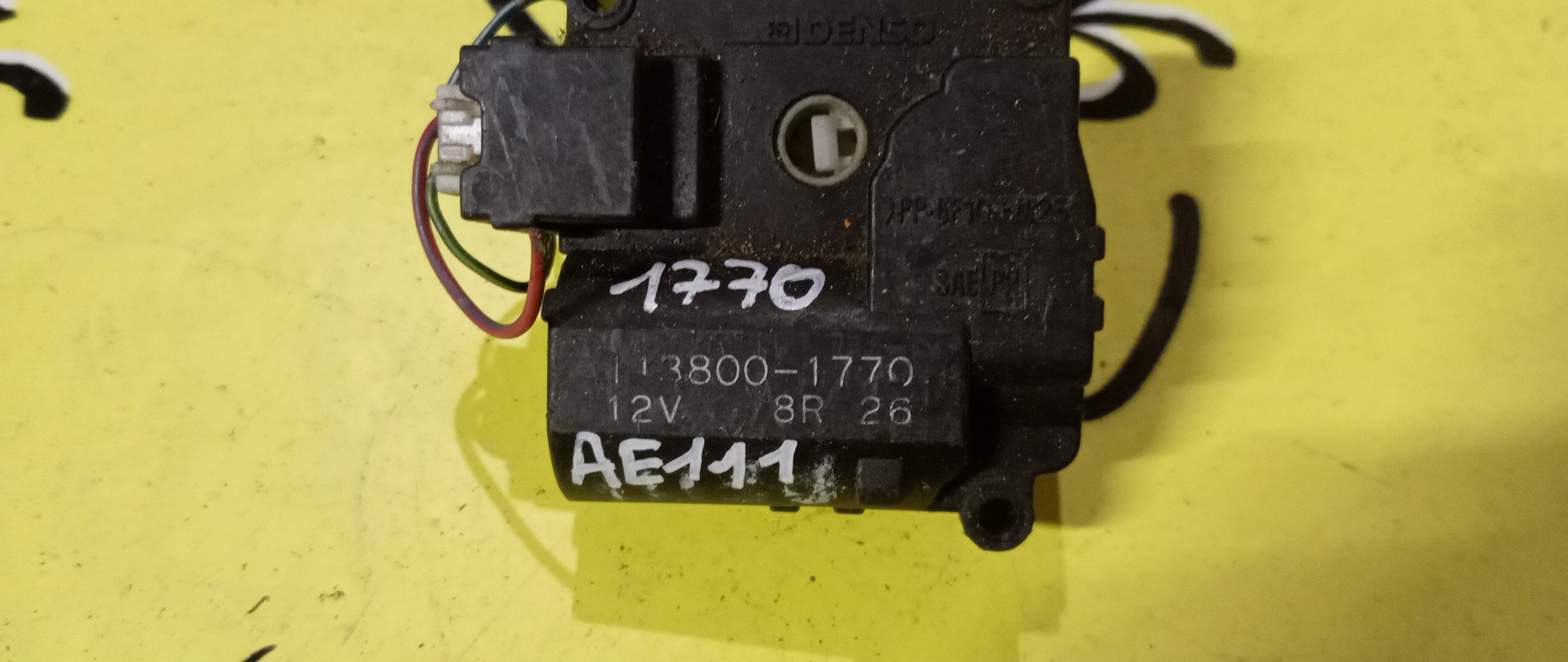 СЕРВОПРИВОД ЗАСЛОНОК ПЕЧКИ/TOY/COROLLA/SPRINTER/HIACE/AE110/VCH16/113800-1770