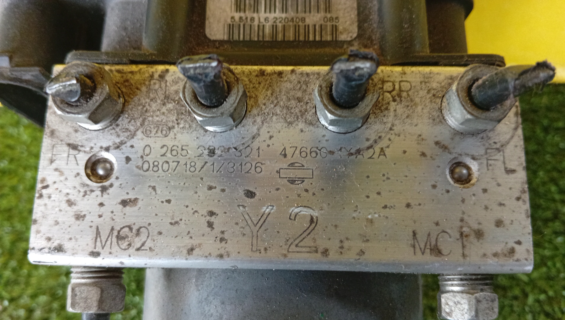 БЛОК ABS/NIS/DUALIS/QASHQAI/KJ10/47660-Y-1YA2A