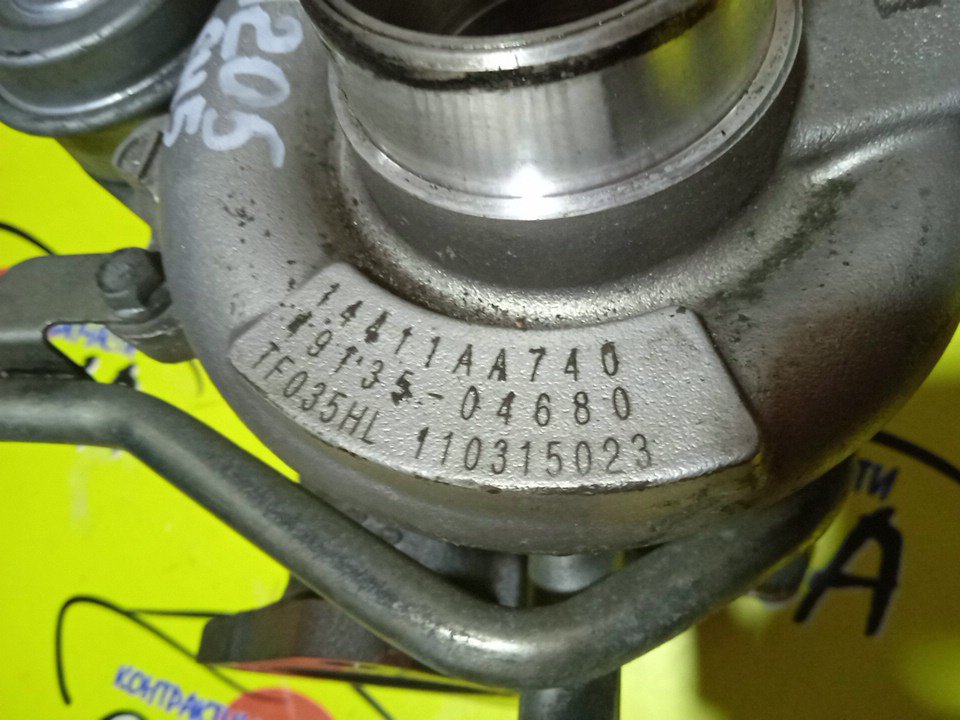 ТУРБИНА/SUB/EJ205H/FORESTER/SH5/TF035HL/14411AA740