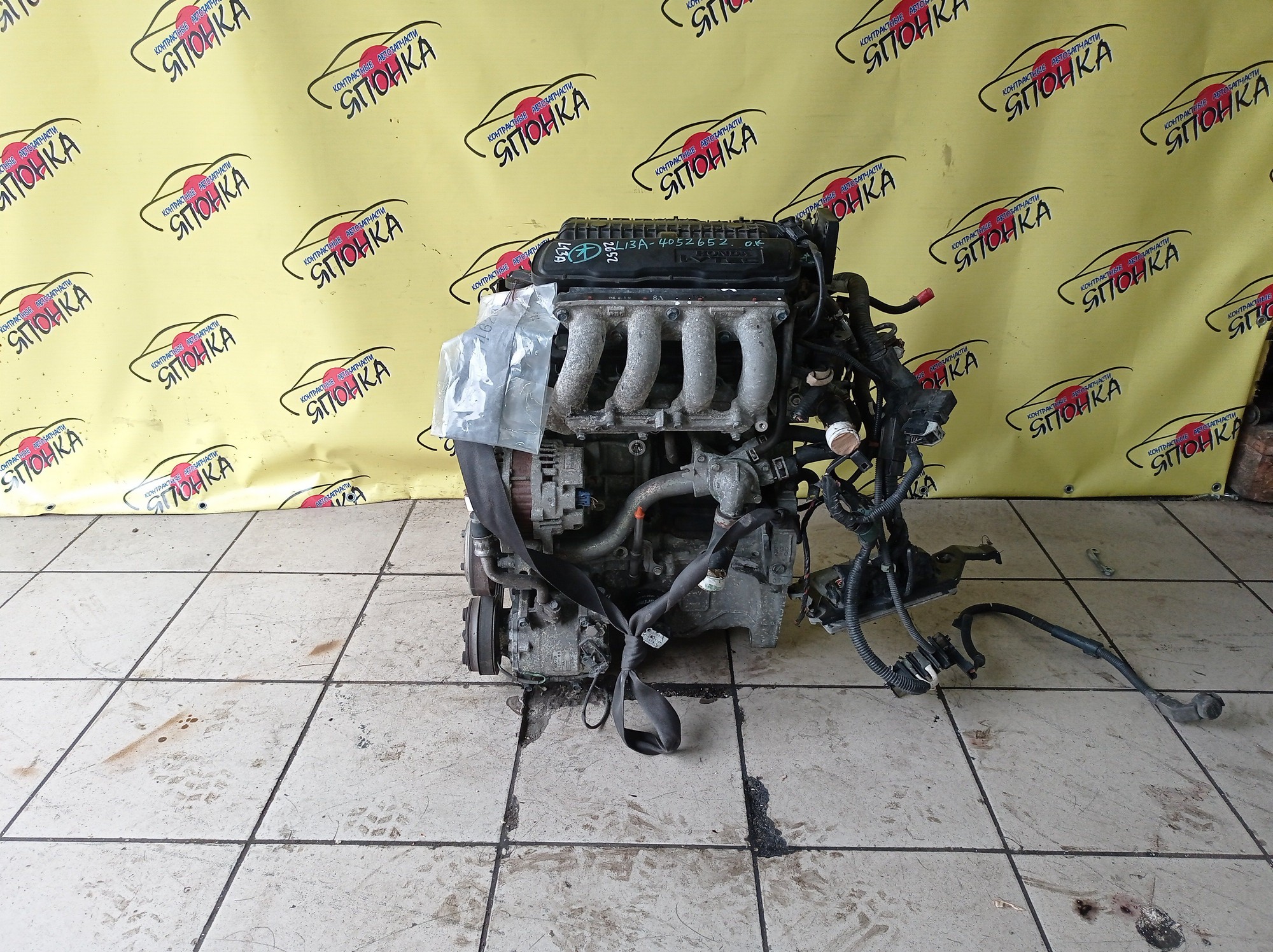 ДВС/HON/L13A/FIT/JAZZ/GE6/GE7/ЭЛЕКТРО ЗАСЛОНКА/4 СВЕЧИ/11000RB0800
