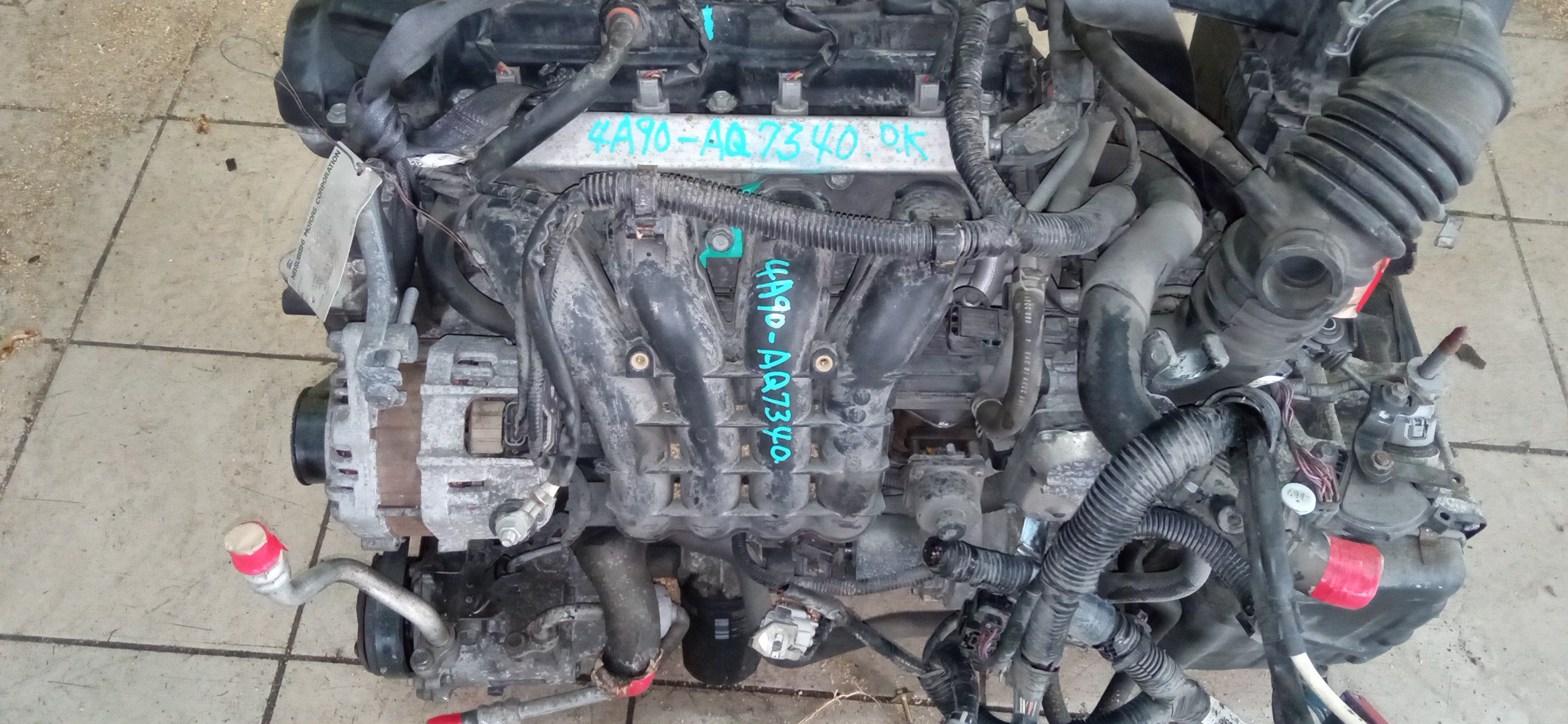 ДВС/MMC/4A90/COLT/COLT PLUS/Z21A/Z21W/Z22A/Z22W/Z33A/Z33AM/Z34A/Z34AM/Z35A/Z35AM/MN178398/1000B527