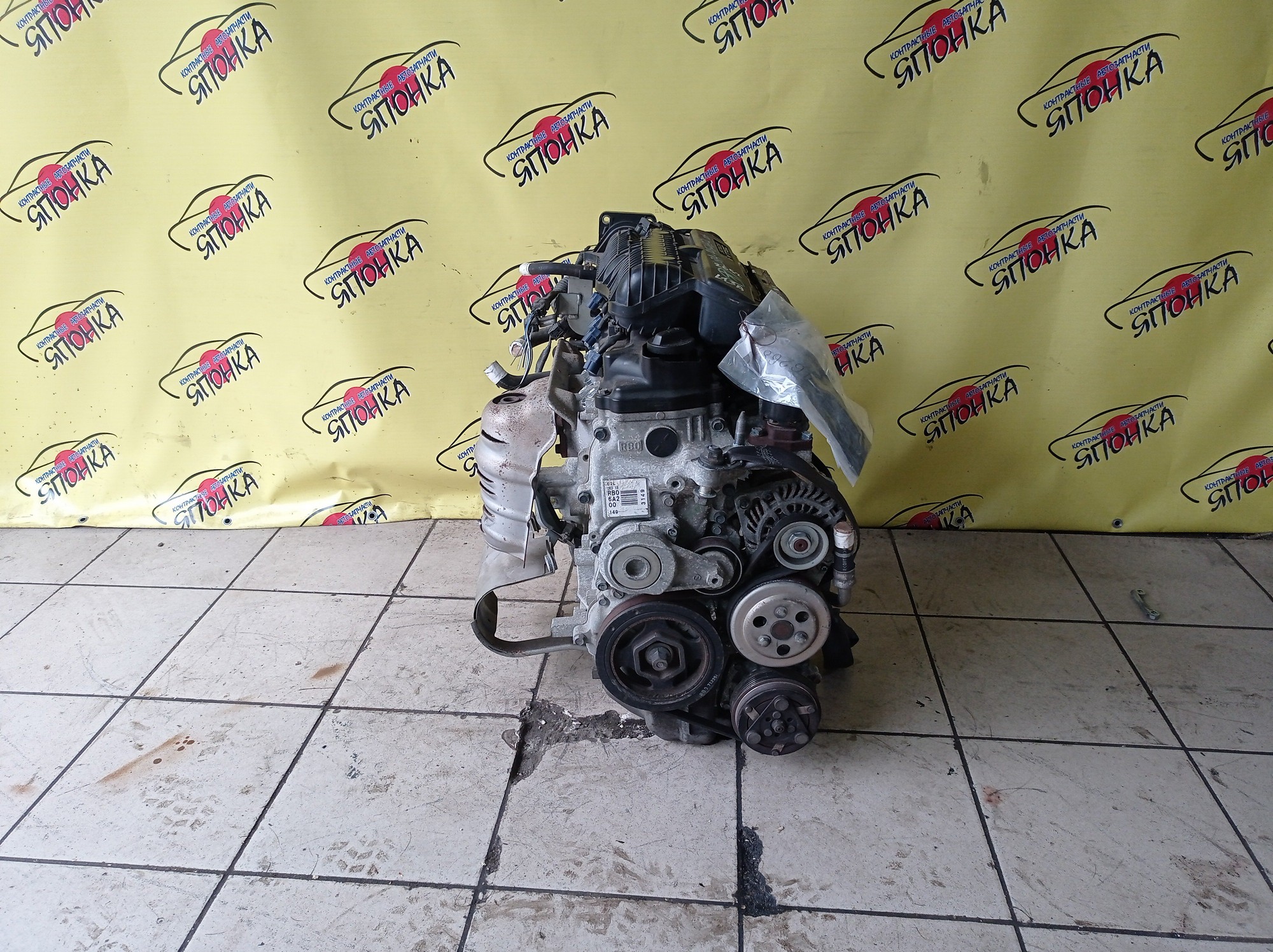 ДВС/HON/L13A/FIT/JAZZ/GE6/GE7/ЭЛЕКТРО ЗАСЛОНКА/4 СВЕЧИ/11000RB0800