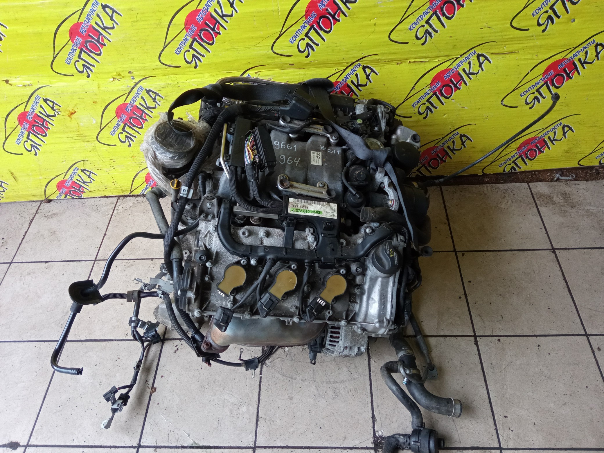 ДВС/MERC/M272E35/E-CLASS/W211/АТМОСФЕРНЫЙ/A2720101201