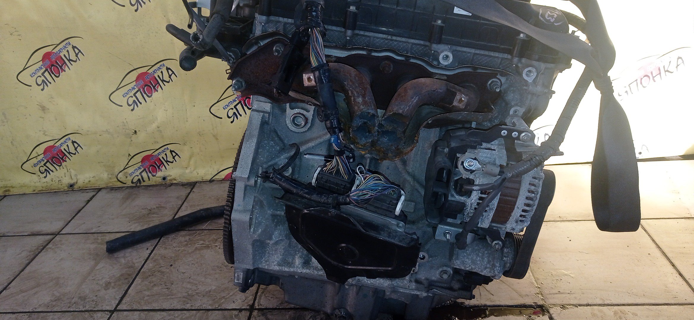 ДВС/MAZ/L3-VE/BLACK/ATENZA/ATENZA WAGON/AXELA/MAZDA6/PREMACY/BK3P/CR3W/GG3P/GG3S/GY3W/LY3P/КАТУШКИ СВЕРХУ/ДАТЧИК VVTI/ЩУП ЧЕРЕЗ ГОЛОВУ/КОМПРЕССОР СБОКУ