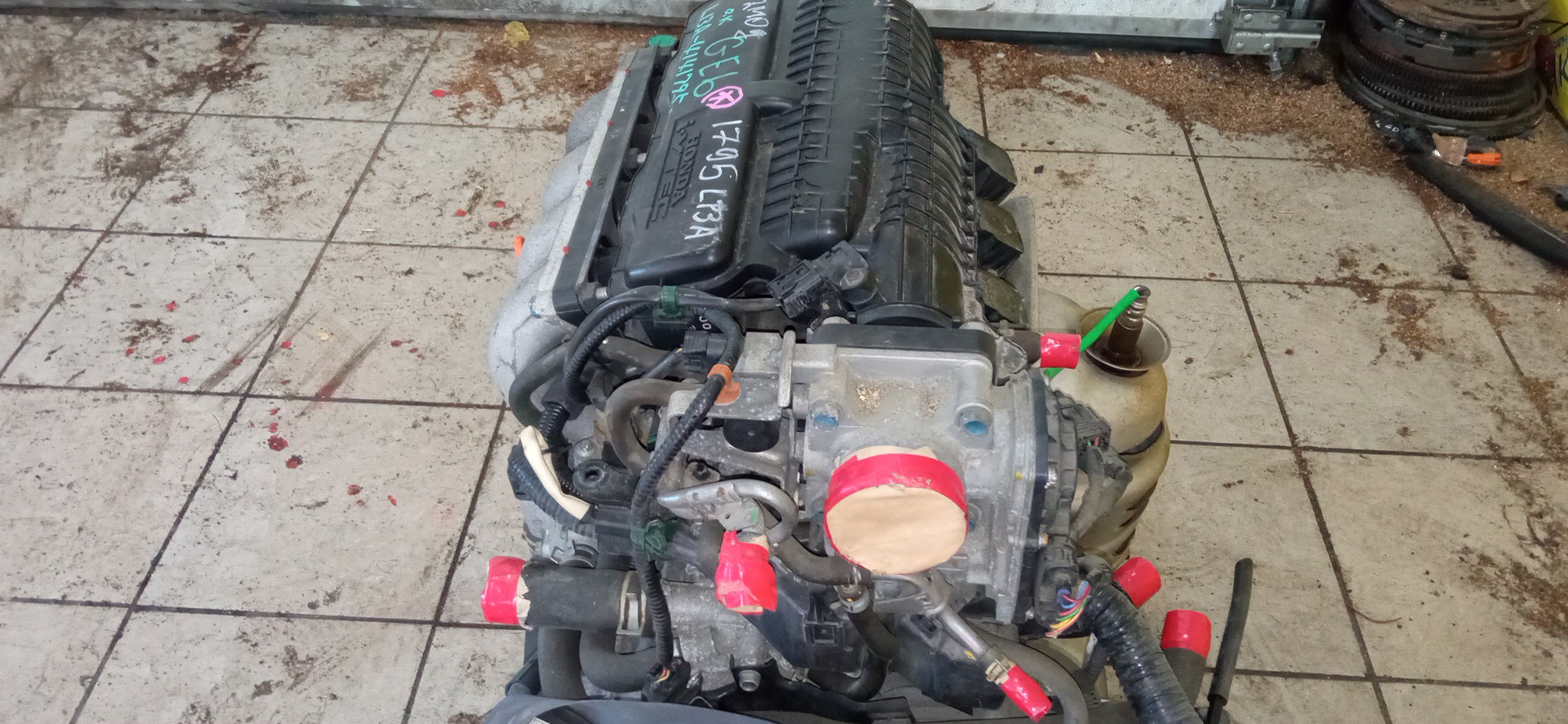 ДВС/HON/L13A/FIT/JAZZ/GE6/GE7/ЭЛЕКТРО ЗАСЛОНКА/4 СВЕЧИ/11000RB0800