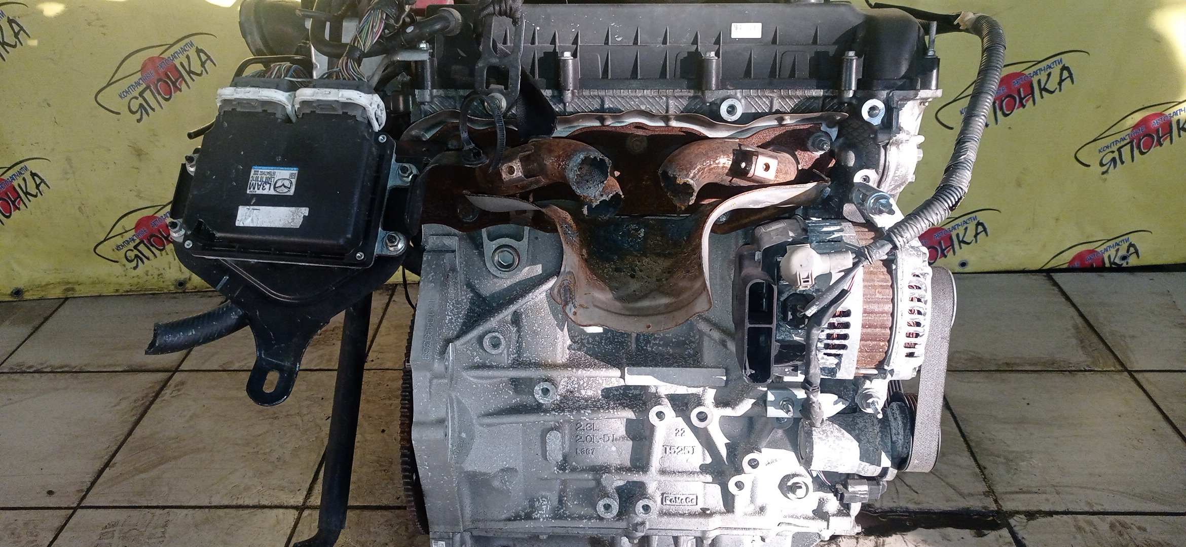 ДВС/MAZ/L3-VE/BLACK/ATENZA/ATENZA WAGON/AXELA/MAZDA6/PREMACY/BK3P/CR3W/GG3P/GG3S/GY3W/LY3P/КАТУШКИ СВЕРХУ/ДАТЧИК VVTI/ЩУП ЧЕРЕЗ ГОЛОВУ/КОМПРЕССОР СБОКУ