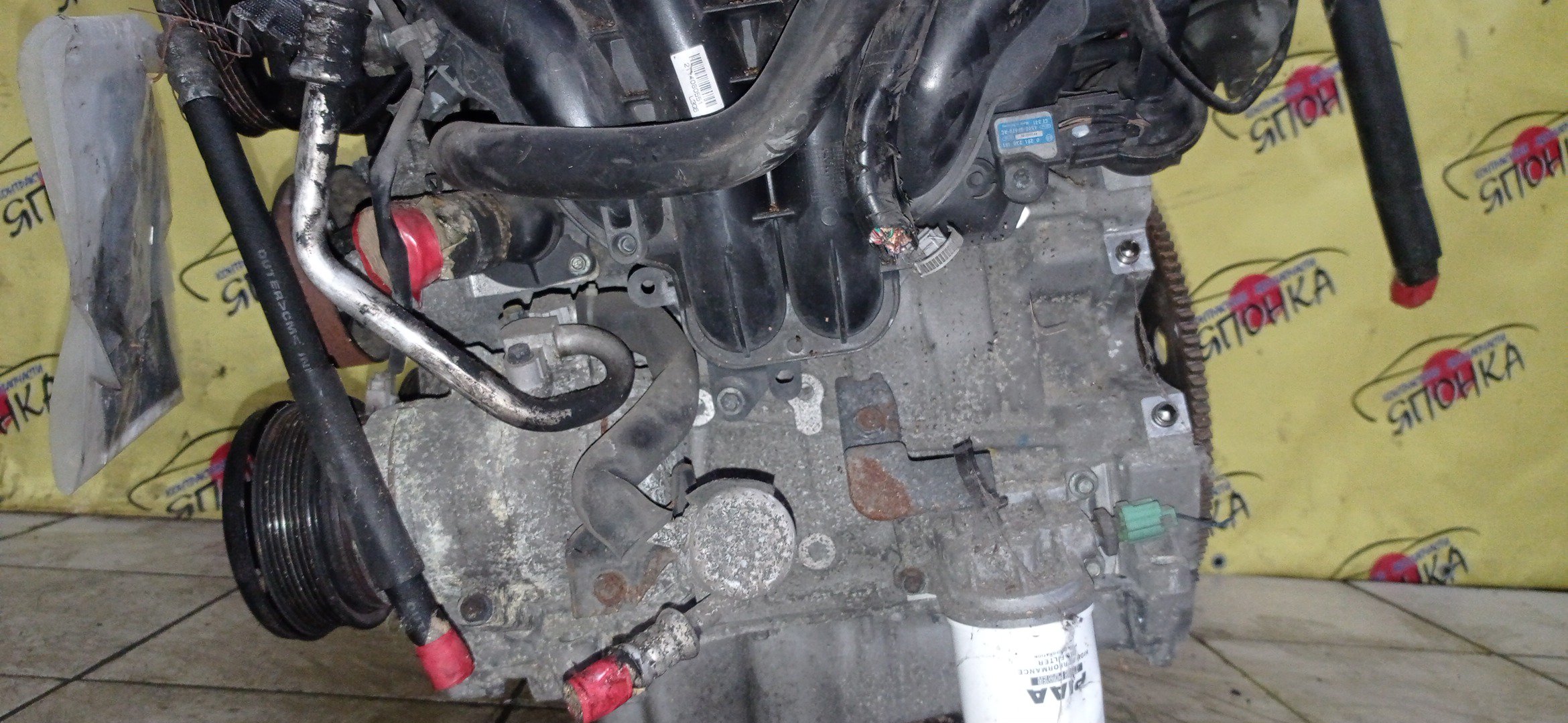 ДВС/MAZ/L3-VE/ATENZA/ATENZA WAGON/AXELA/MAZDA6/PREMACY/BK3P/CR3W/GG3P/GG3S/GY3W/LY3P/КАТУШКИ СВЕРХУ/ДАТЧИК VVTI/ЩУП ЧЕРЕЗ ГОЛОВУ/КОМПРЕССОР СБОКУ