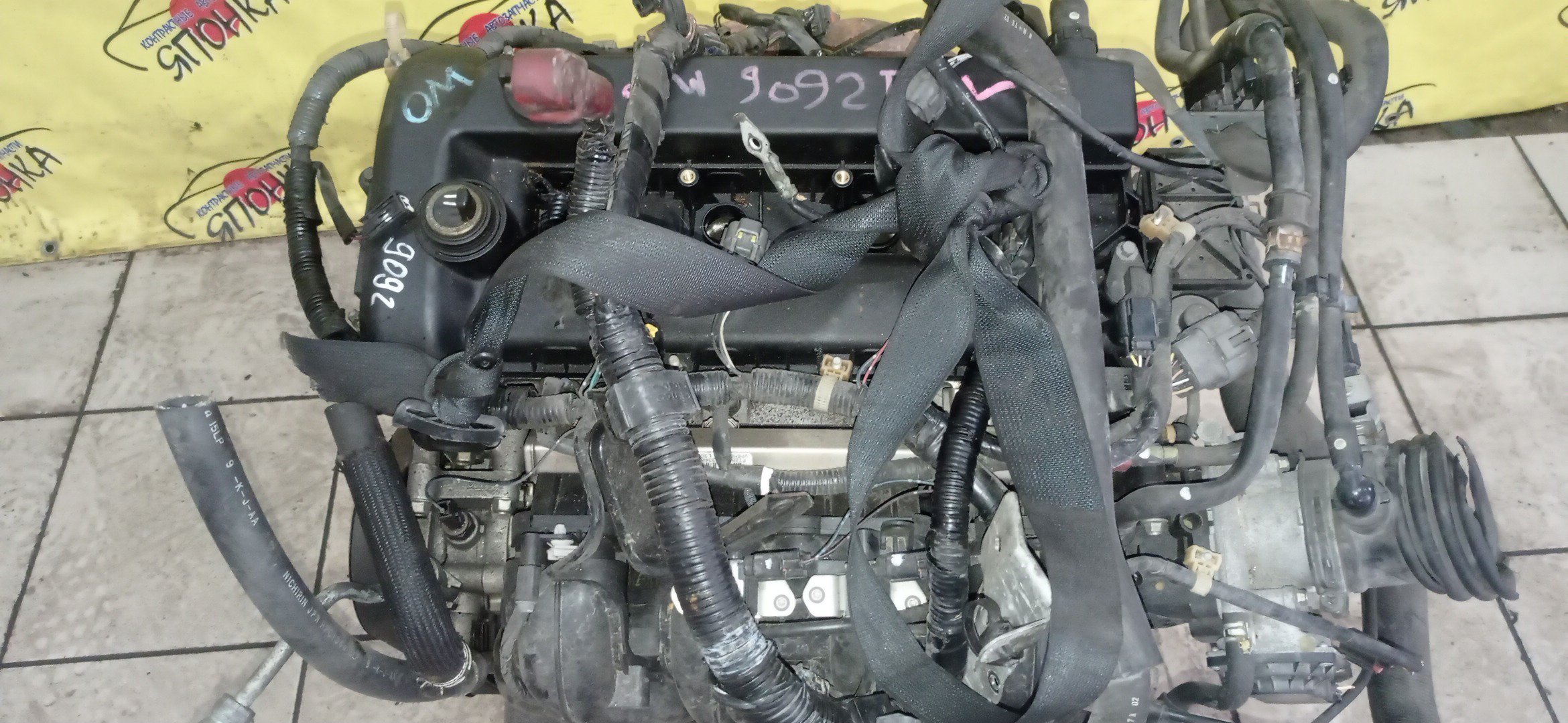 ДВС/MAZ/L3-VE/BLACK/ATENZA/ATENZA WAGON/AXELA/MAZDA6/PREMACY/BK3P/CR3W/GG3P/GG3S/GY3W/LY3P/КАТУШКИ СВЕРХУ/ДАТЧИК VVTI/ЩУП ЧЕРЕЗ ГОЛОВУ/КОМПРЕССОР СБОКУ