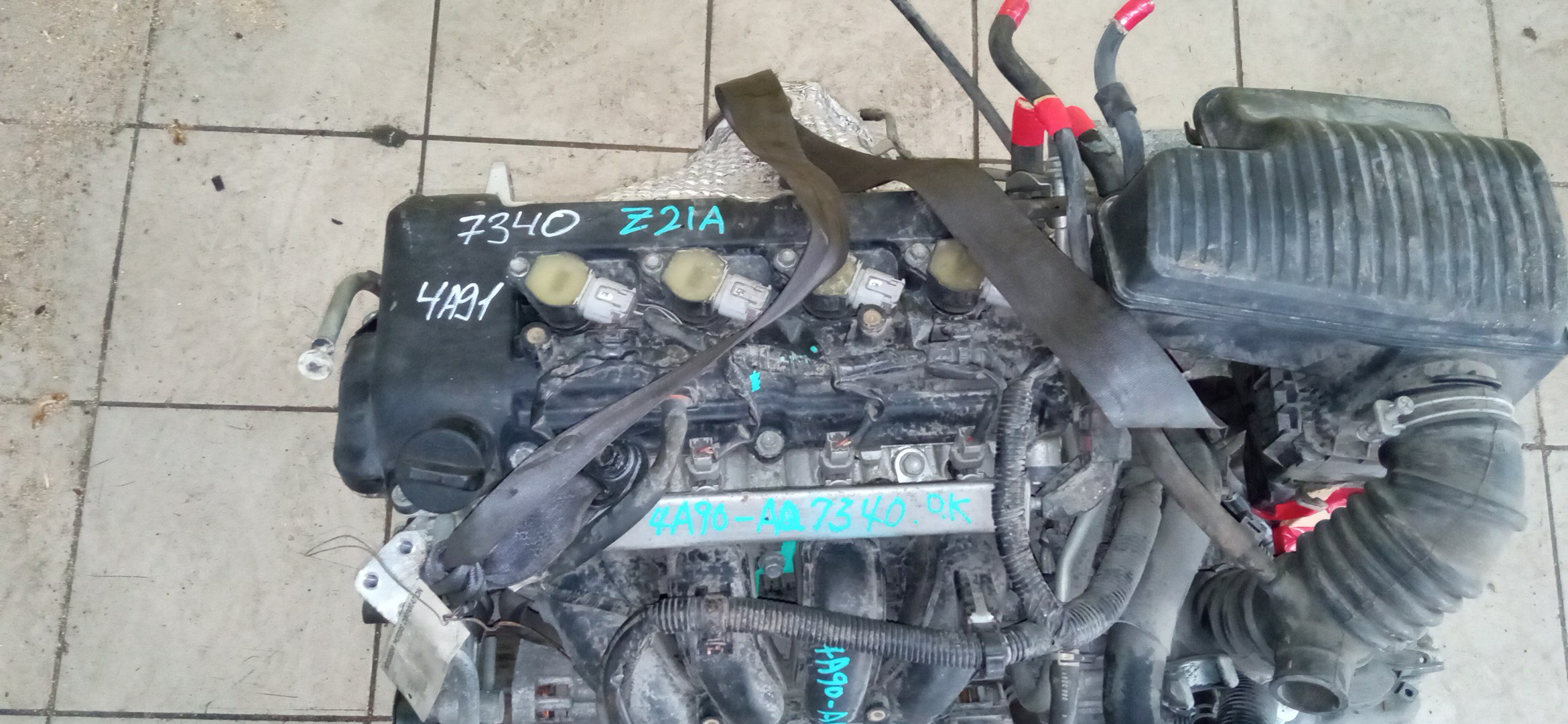 ДВС/MMC/4A90/COLT/COLT PLUS/Z21A/Z21W/Z22A/Z22W/Z33A/Z33AM/Z34A/Z34AM/Z35A/Z35AM/MN178398/1000B527