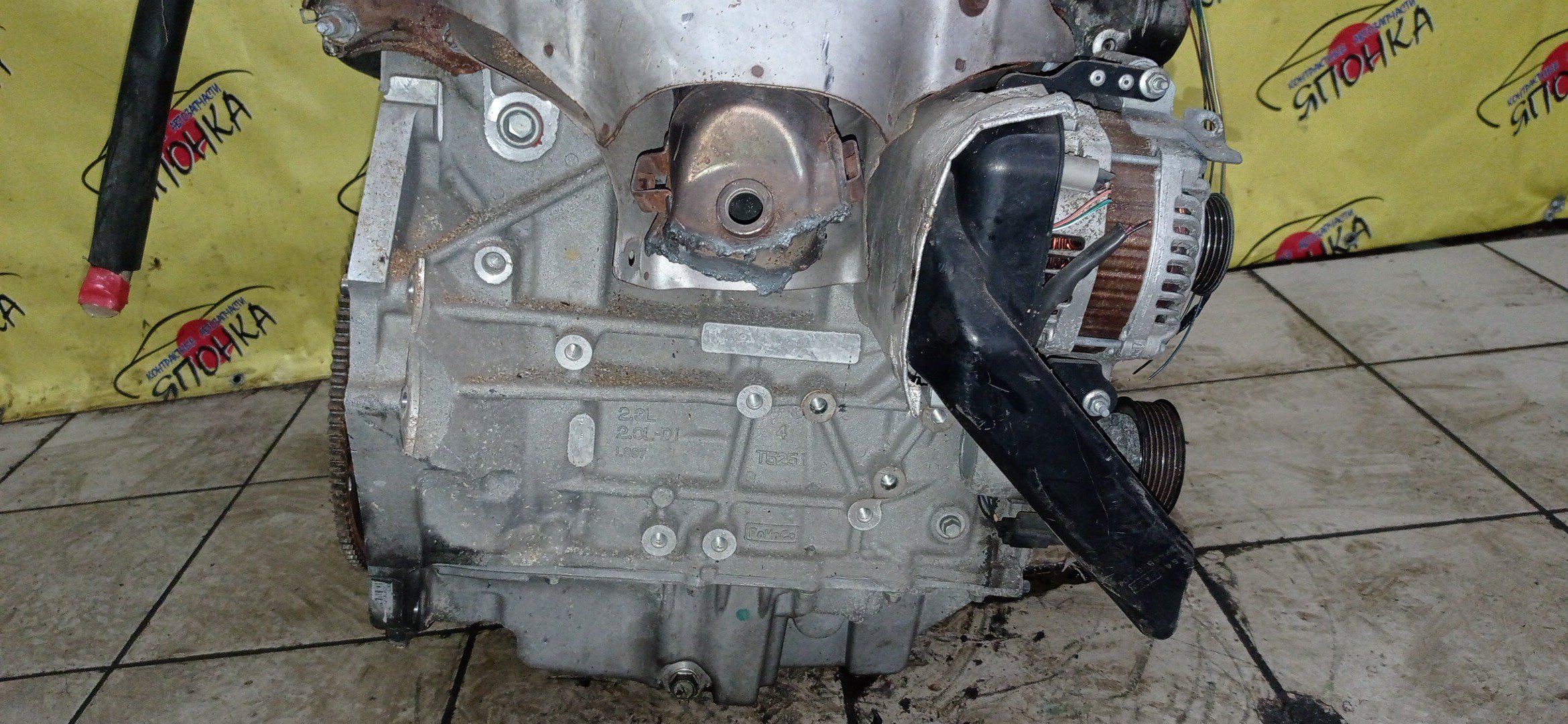 ДВС/MAZ/L3-VE/ATENZA/ATENZA WAGON/AXELA/MAZDA6/PREMACY/BK3P/CR3W/GG3P/GG3S/GY3W/LY3P/КАТУШКИ СВЕРХУ/ДАТЧИК VVTI/ЩУП ЧЕРЕЗ ГОЛОВУ/КОМПРЕССОР СБОКУ