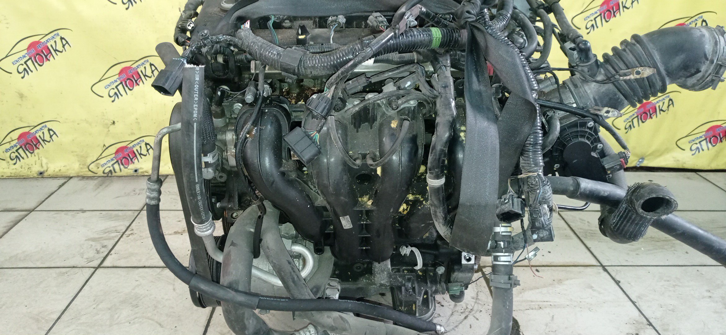 ДВС/MAZ/L3-VE/BLACK/ATENZA/ATENZA WAGON/AXELA/MAZDA6/PREMACY/BK3P/CR3W/GG3P/GG3S/GY3W/LY3P/КАТУШКИ СВЕРХУ/ДАТЧИК VVTI/ЩУП ЧЕРЕЗ ГОЛОВУ/КОМПРЕССОР СБОКУ