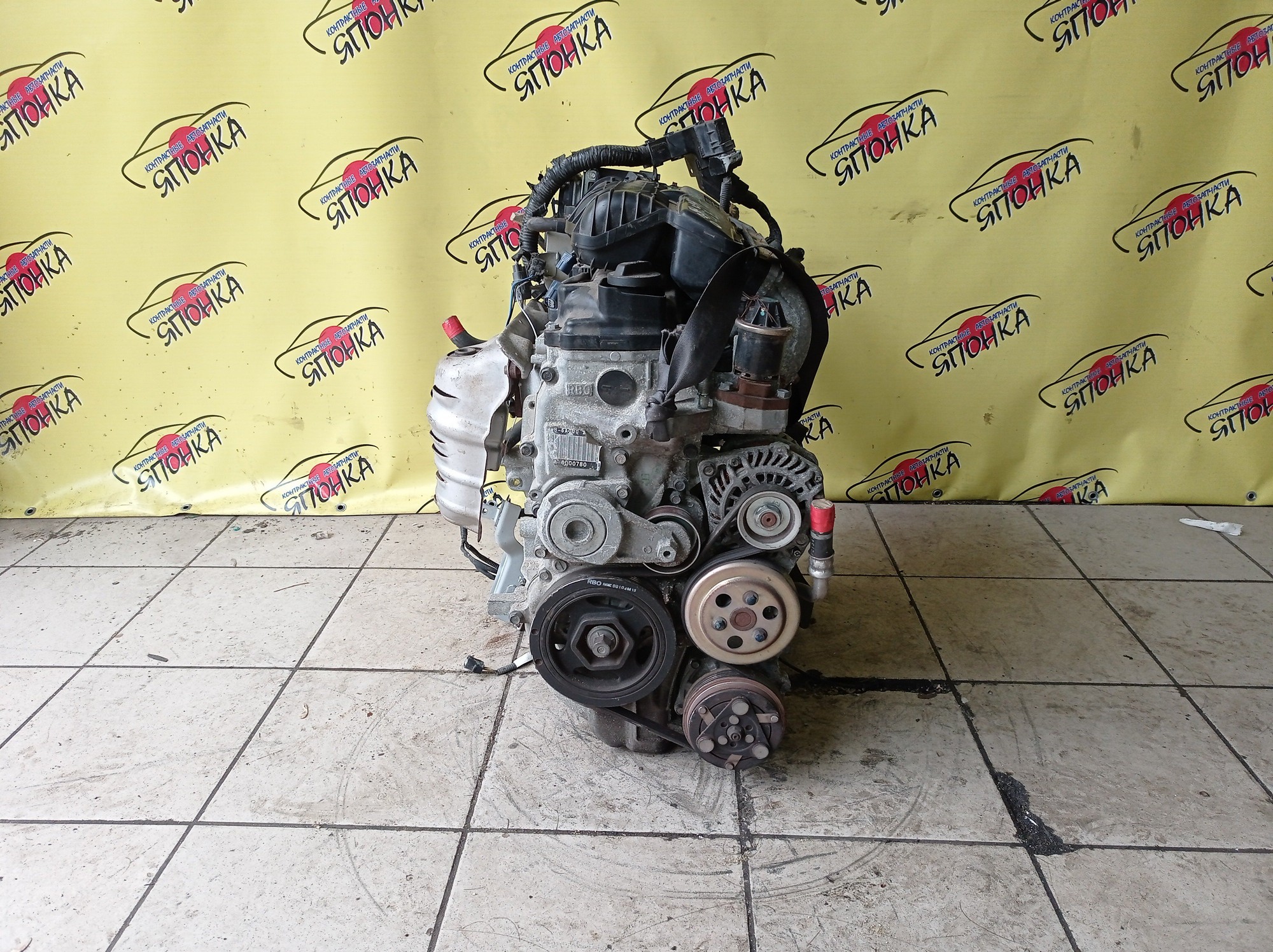 ДВС/HON/L13A/FIT/JAZZ/GE6/GE7/ЭЛЕКТРО ЗАСЛОНКА/4 СВЕЧИ/11000RB0800
