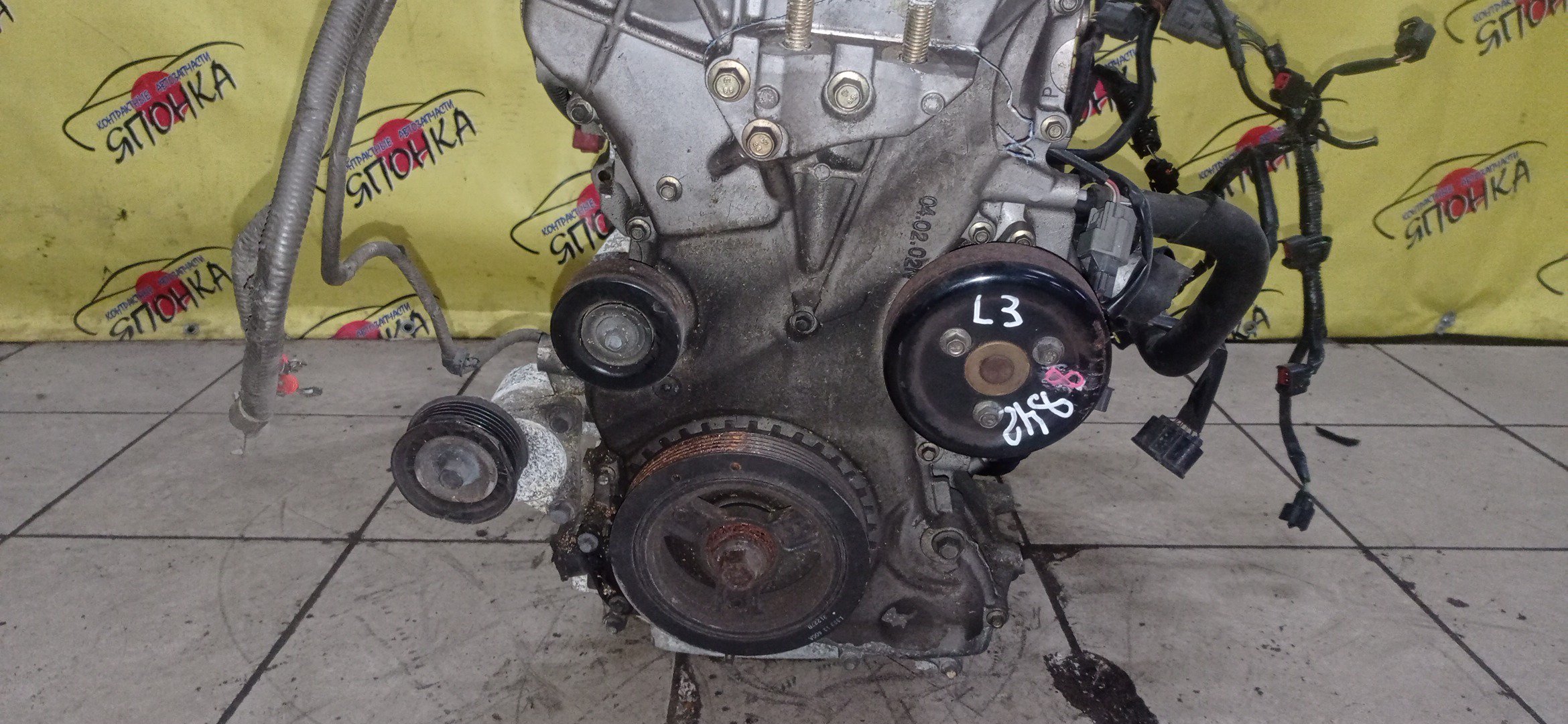 ДВС/MAZ/L3-VE/ATENZA/ATENZA WAGON/AXELA/MPV/PREMACY/BK3P/CR3W/GG3P/GG3S/GY3W/LY3P/BLACK/С ДАТЧИКОМ РАСПРЕДВАЛА