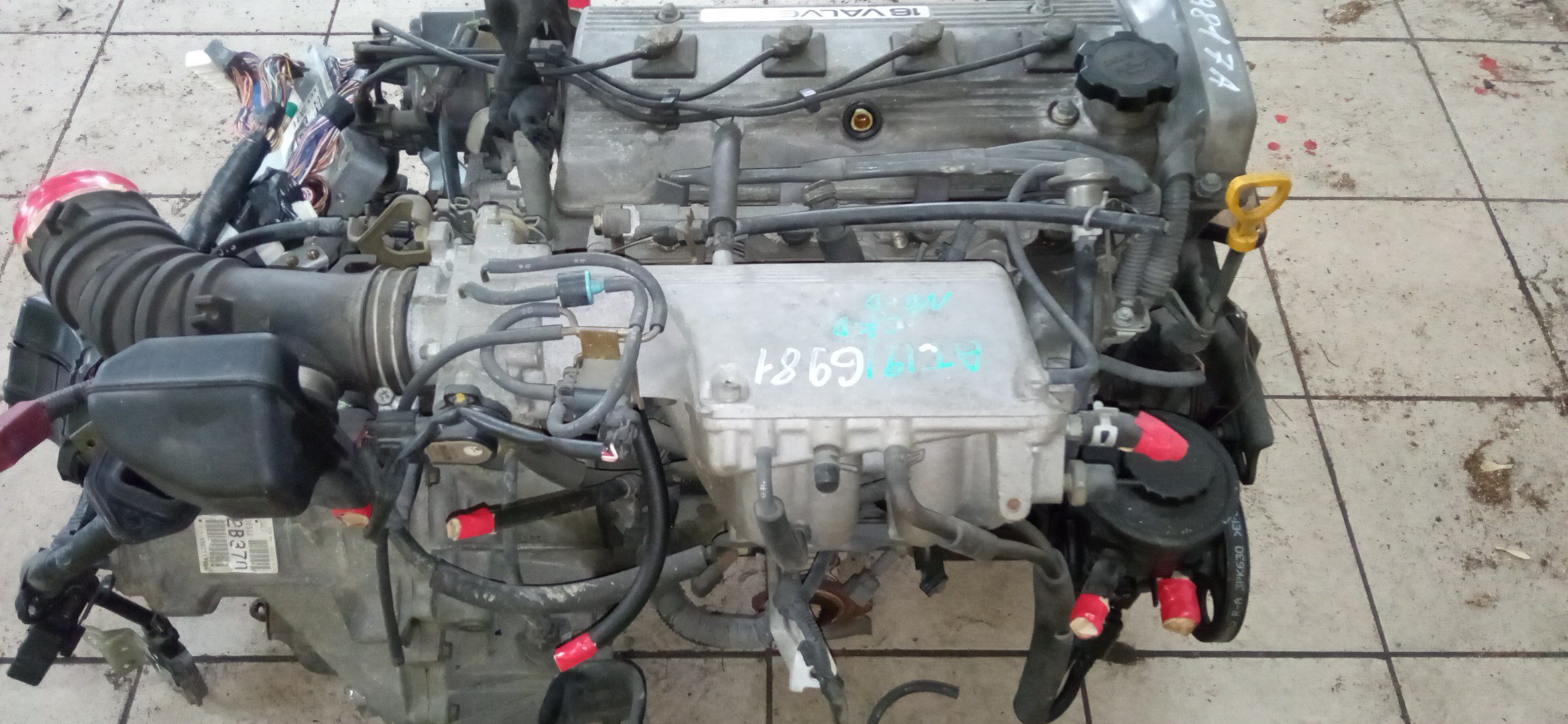 ДВС/TOY/7A-FE/CARINA/COROLLA/COROLLA SPACIO/CORONA PREMIO/SPRINTER CARIB/CALDINA/AE102/AE115G/AE115N/AT191/AT211/AT191G/AT211G/ТРАМБЛЕРНЫЙ/190001A370/190001A340