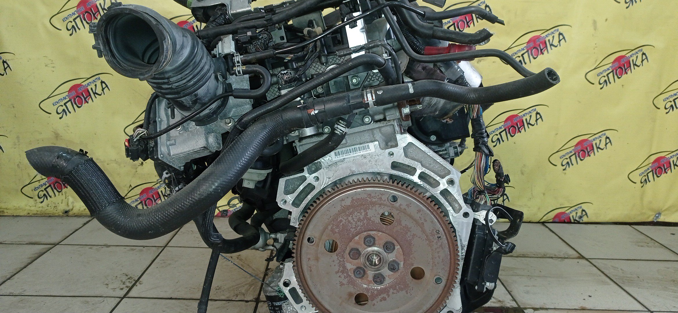 ДВС/MAZ/L3-VE/BLACK/ATENZA/ATENZA WAGON/AXELA/MAZDA6/PREMACY/BK3P/CR3W/GG3P/GG3S/GY3W/LY3P/КАТУШКИ СВЕРХУ/ДАТЧИК VVTI/ЩУП ЧЕРЕЗ ГОЛОВУ/КОМПРЕССОР СБОКУ