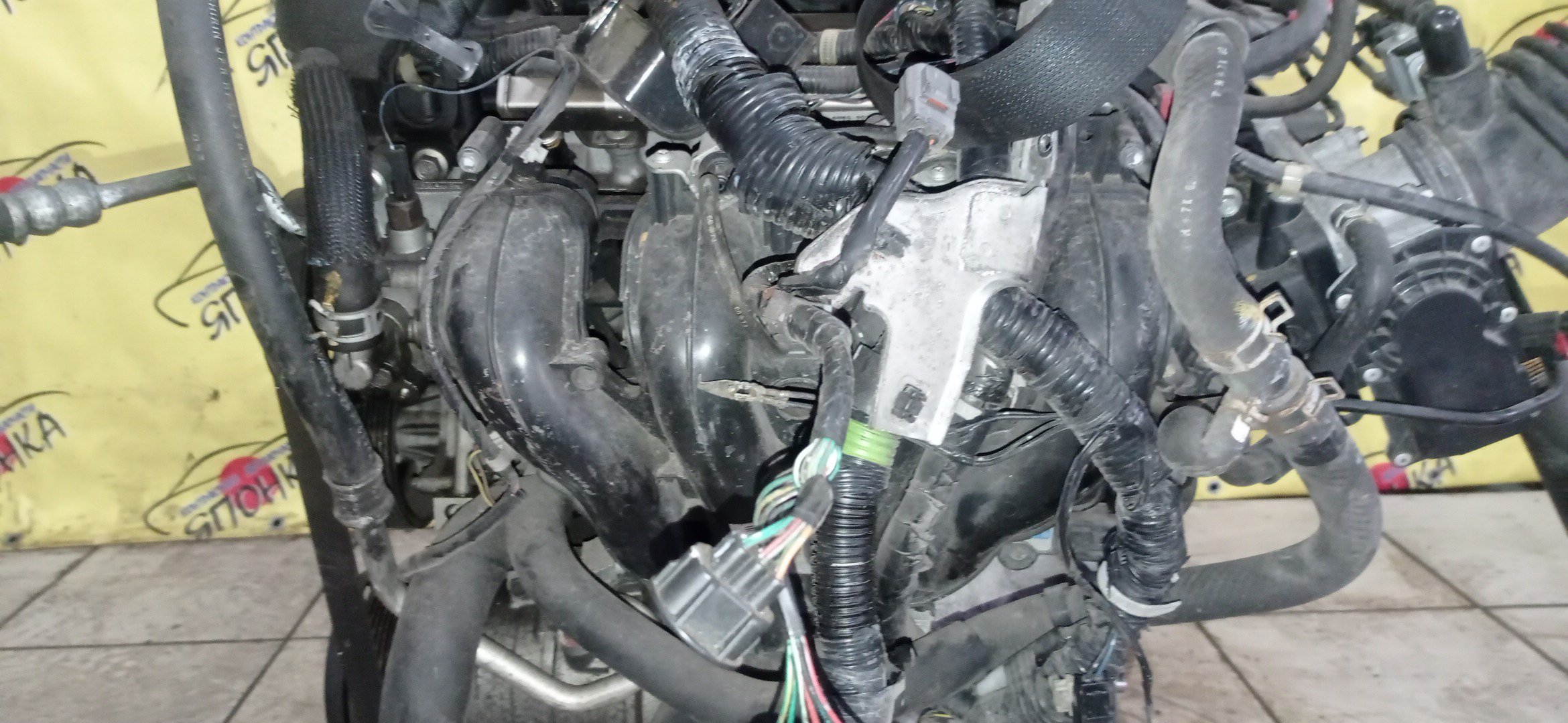 ДВС/MAZ/L3-VE/BLACK/ATENZA/ATENZA WAGON/AXELA/MAZDA6/PREMACY/BK3P/CR3W/GG3P/GG3S/GY3W/LY3P/КАТУШКИ СВЕРХУ/ДАТЧИК VVTI/ЩУП ЧЕРЕЗ ГОЛОВУ/КОМПРЕССОР СБОКУ