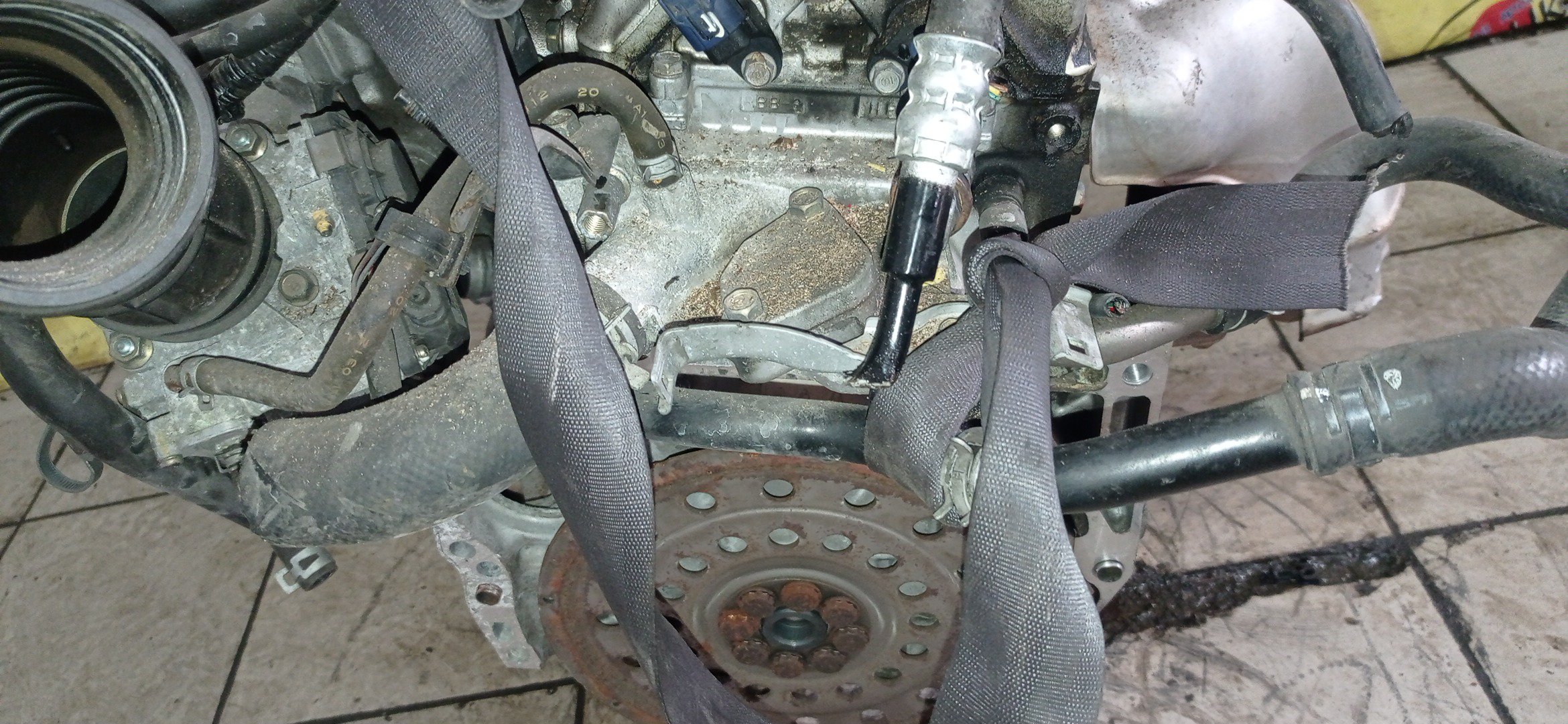 ДВС/HON/K24A/ЭЛЕКТРО ЗАСЛОНКА/МЕТАЛЛИЧЕСКИЙ КОЛЛЕКТОР/11000RZA801