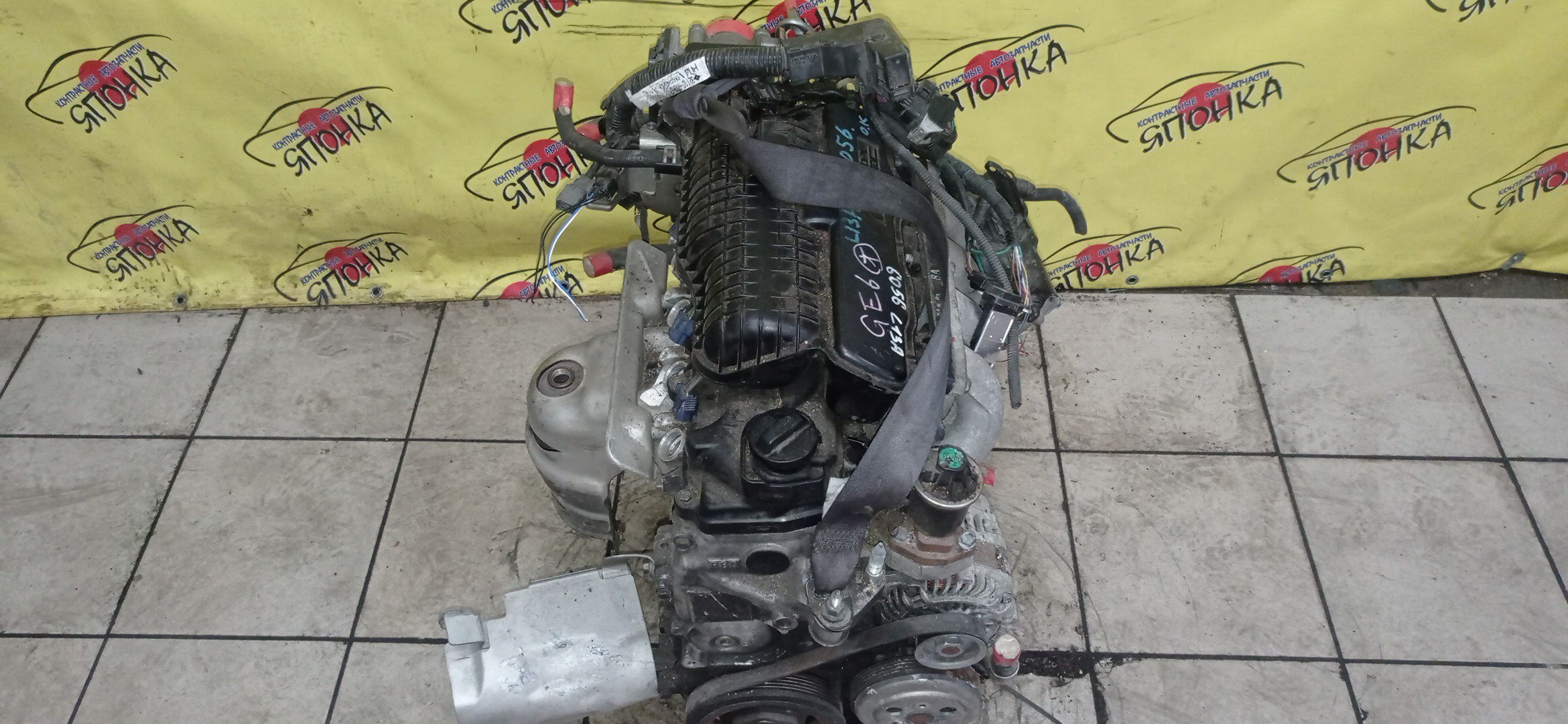 ДВС/HON/L13A/FIT/JAZZ/GE6/GE7/ЭЛЕКТРО ЗАСЛОНКА/4 СВЕЧИ/11000RB0800