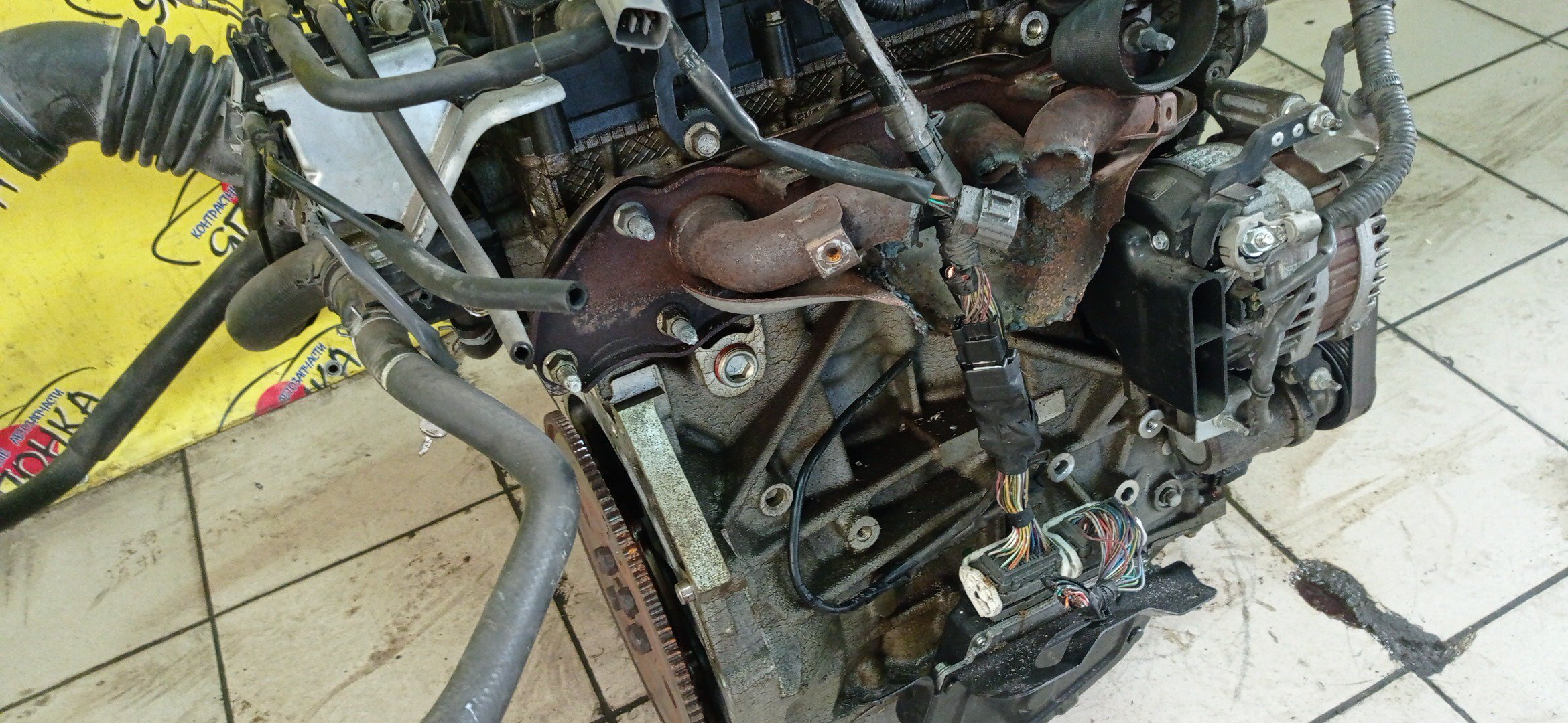 ДВС/MAZ/L3-VE/BLACK/ATENZA/ATENZA WAGON/AXELA/MAZDA6/PREMACY/BK3P/CR3W/GG3P/GG3S/GY3W/LY3P/КАТУШКИ СВЕРХУ/ДАТЧИК VVTI/ЩУП ЧЕРЕЗ ГОЛОВУ/КОМПРЕССОР СБОКУ