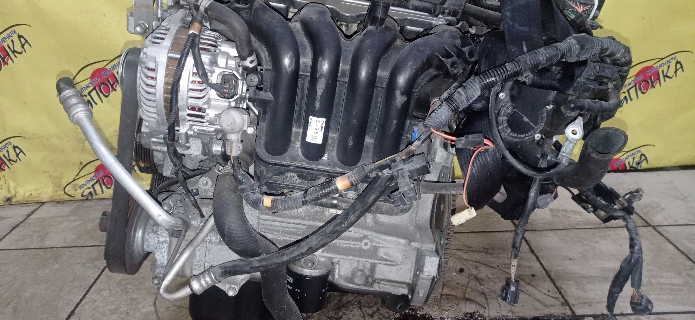 ДВС/MAZ/ZY-VE/AXELA/DEMIO/VERISA/BK5P/BL5FP/BL5FW/DC5W/DE5FS/DY5W/ЭЛЕКТРО ЗАСЛОНКА/ZJ2002300A