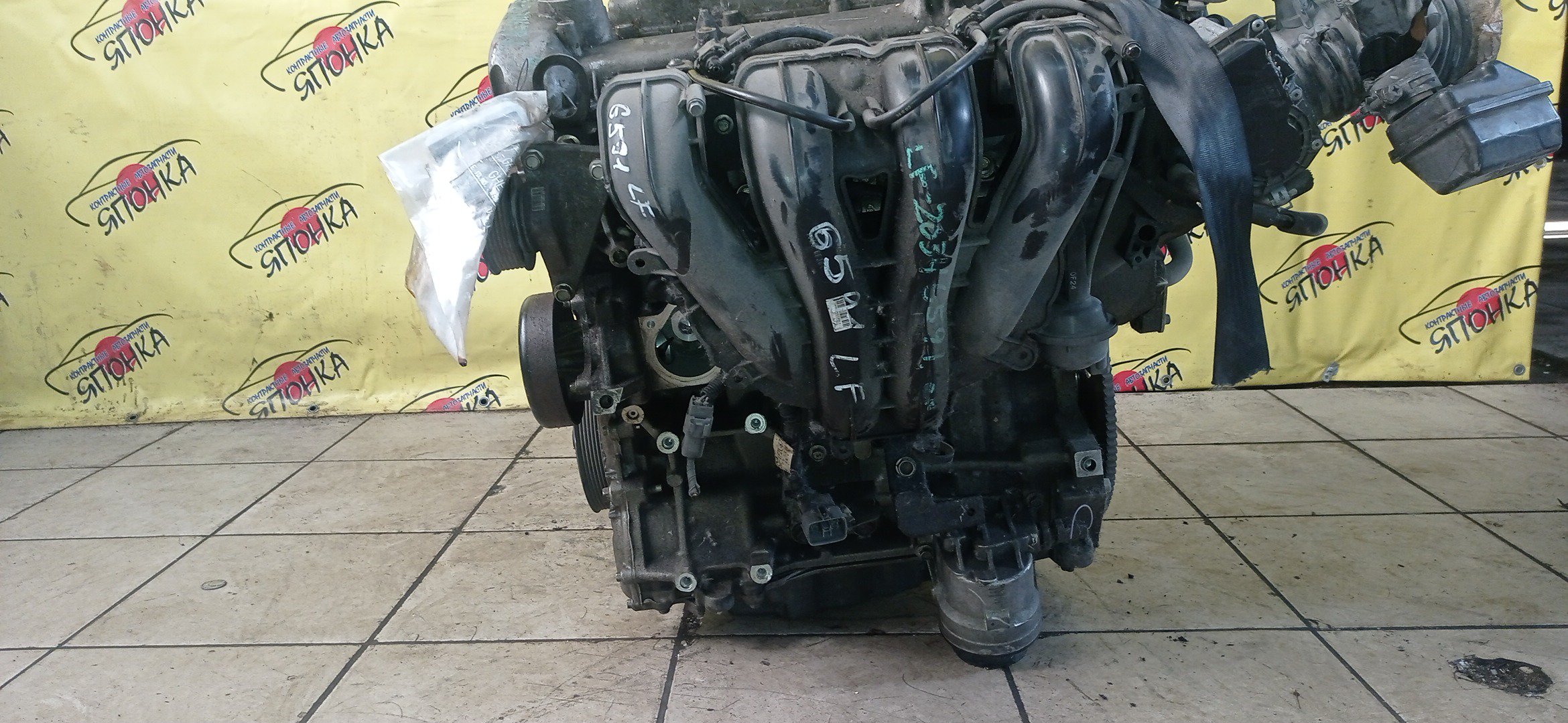 ДВС/MAZ/LF-VE/ATENZA/ATENZA WAGON/AXELA/MAZDA6/PREMACY/BKEP/BLEAP/BLEAW/CREW/GGEP/GHEFP/GHEFS/GHEFW/КАТУШКИ СВЕРХУ/ДАТЧИКА VVTI/ЩУП ЧЕРЕЗ ГОЛОВУ/КОМПРЕССОР НА ПОДДОНЕ