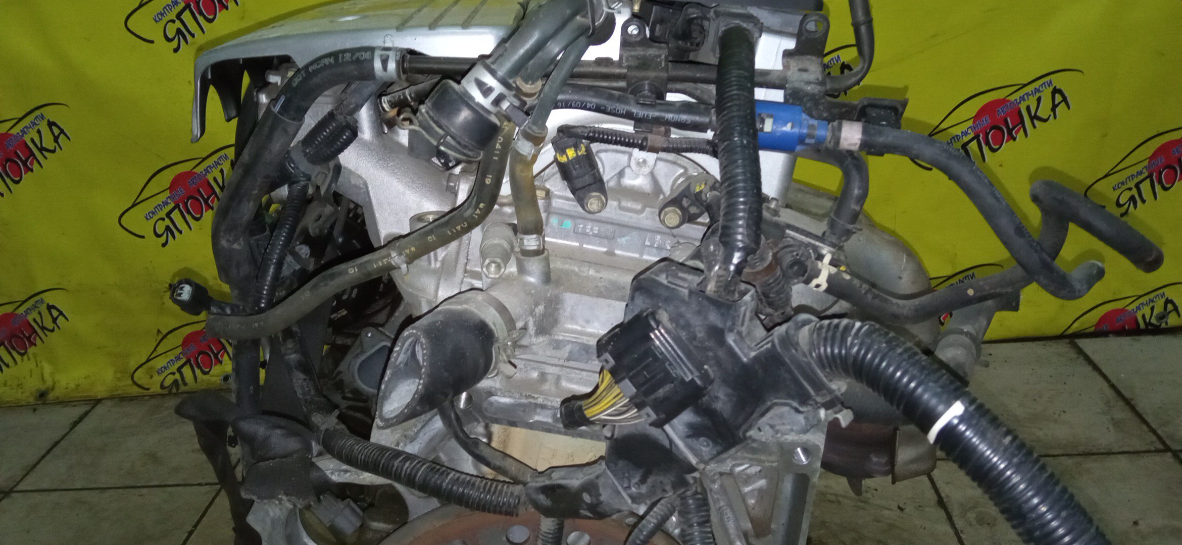 ДВС/HON/K24A/ЭЛЕКТРО ЗАСЛОНКА/МЕТАЛЛИЧЕСКИЙ КОЛЛЕКТОР/11000RZA801