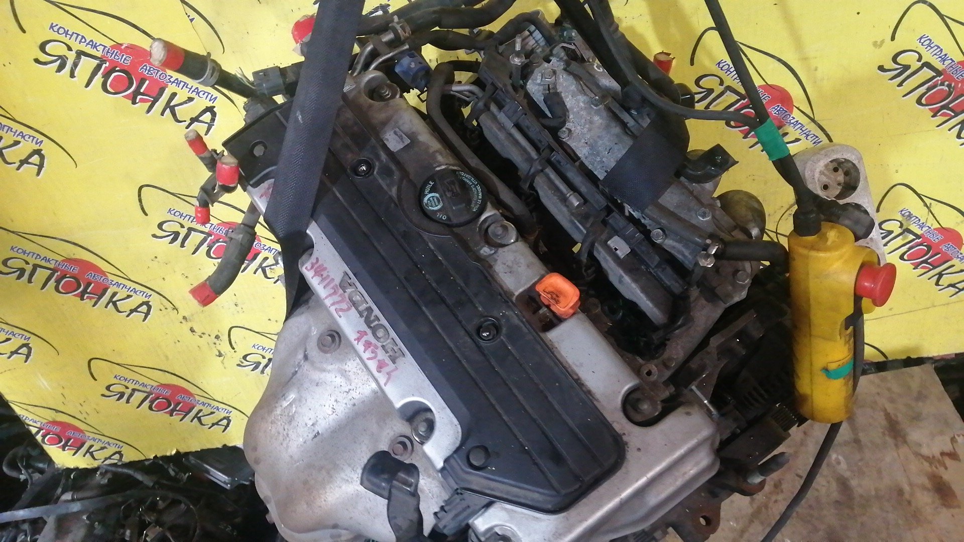 ДВС/HON/K24A/ACCORD/CR-V/ODYSSEY/CM2/CM3/RB1/RB2/RE3/RE4/МЕХ. ДРОССЕЛЬ/МЕТАЛЛИЧЕСКИЙ КОЛЛЕКТОР