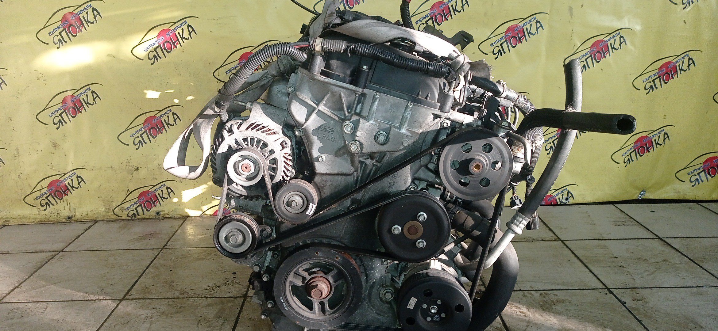 ДВС/MAZ/L3-VE/BLACK/ATENZA/ATENZA WAGON/AXELA/MAZDA6/PREMACY/BK3P/CR3W/GG3P/GG3S/GY3W/LY3P/КАТУШКИ СВЕРХУ/ДАТЧИК VVTI/ЩУП ЧЕРЕЗ ГОЛОВУ/КОМПРЕССОР СБОКУ